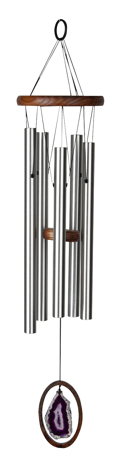 Woodstock Chimes Purple Agate Chime
