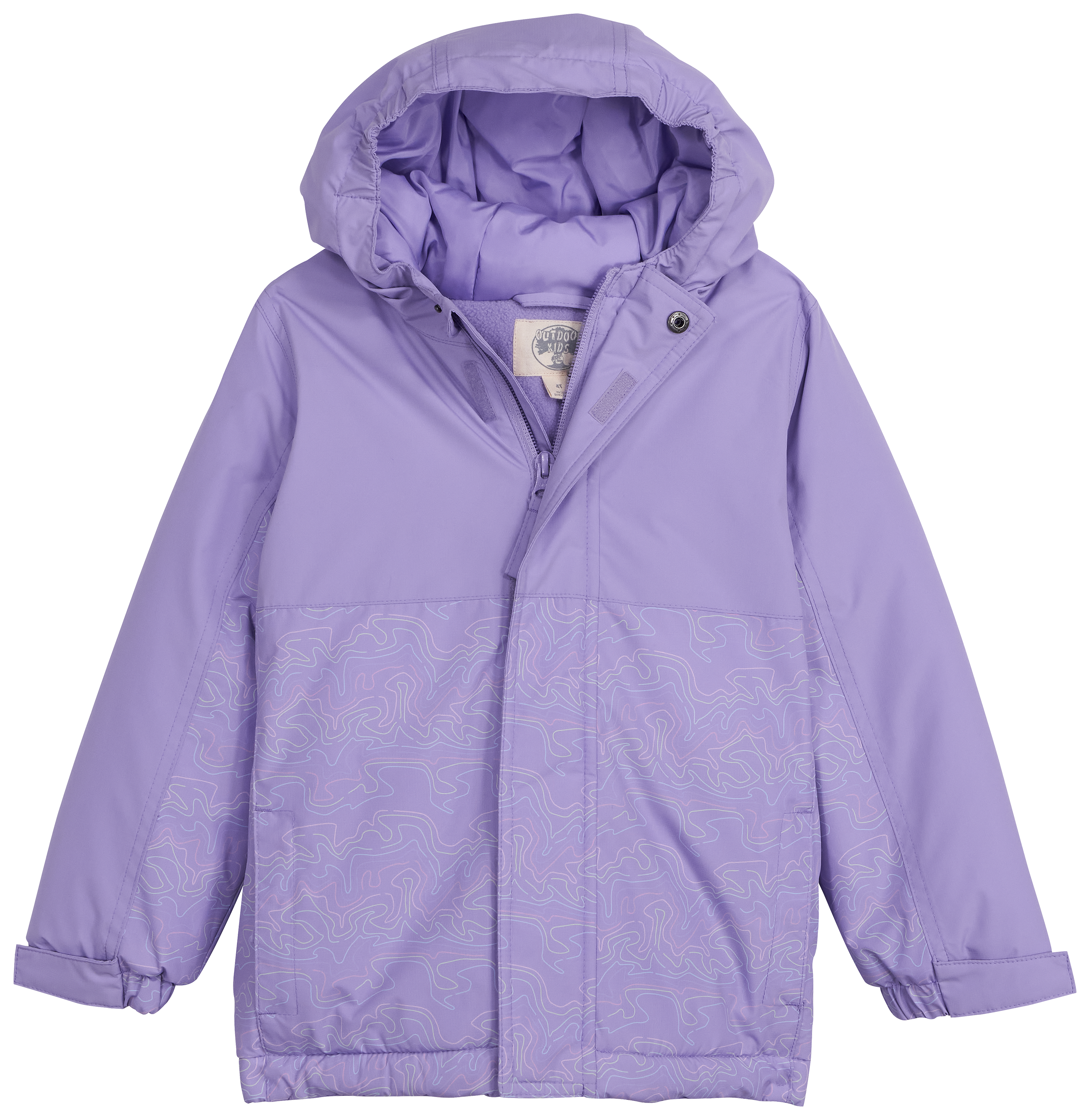 Image of Outdoor Kids Parka for Toddlers - Violet Tulip - 2T