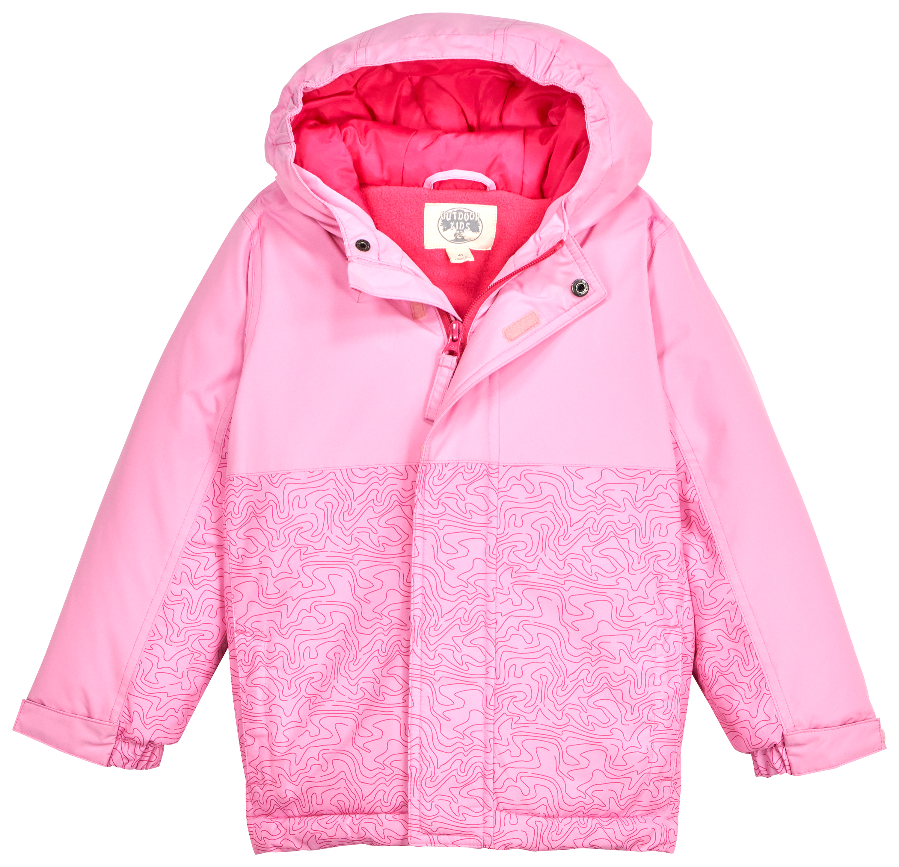 Image of Outdoor Kids Parka for Toddlers - Prism Pink - 2T