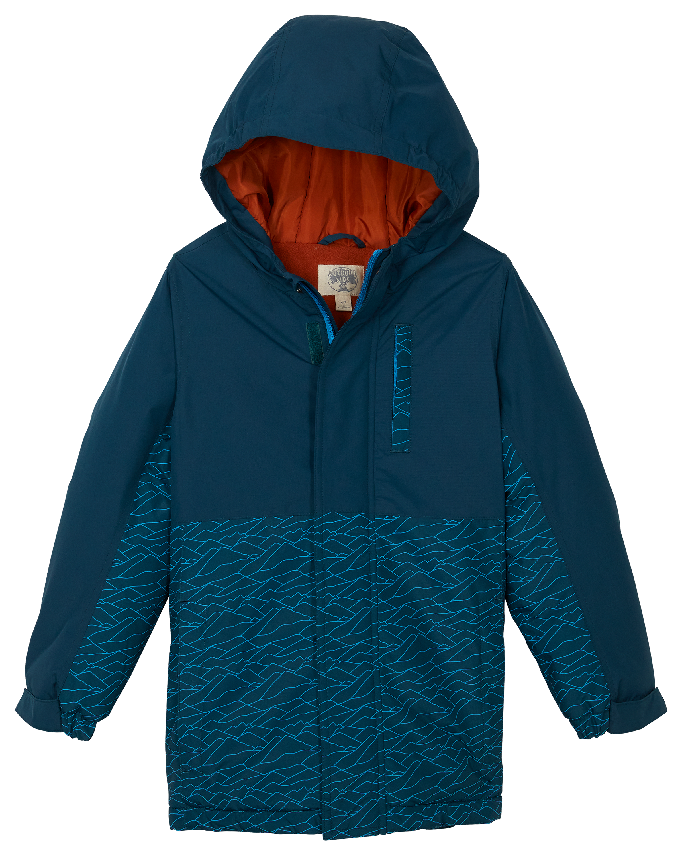 Image of Outdoor Kids Parka for Kids - Reflecting Pond - 4-5