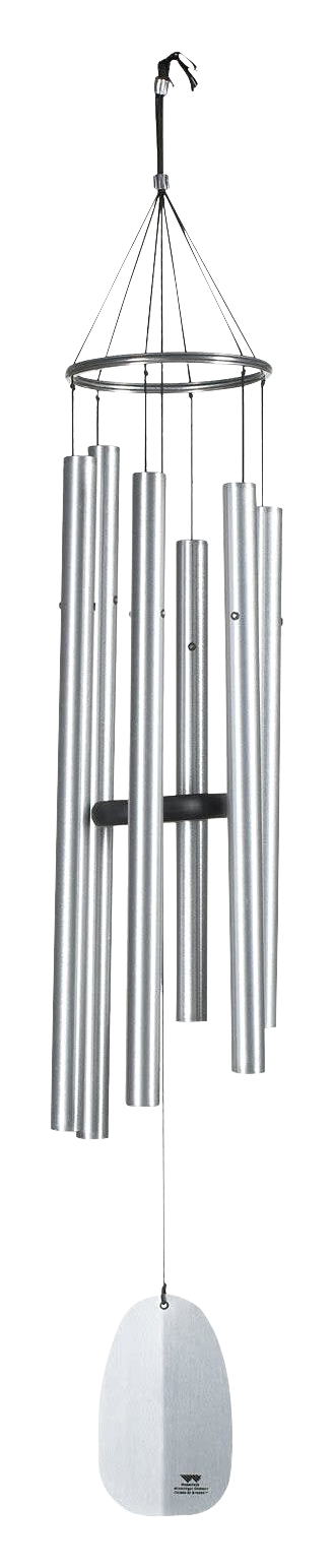 Woodstock Chimes Windsinger Chimes of Athena - Silver