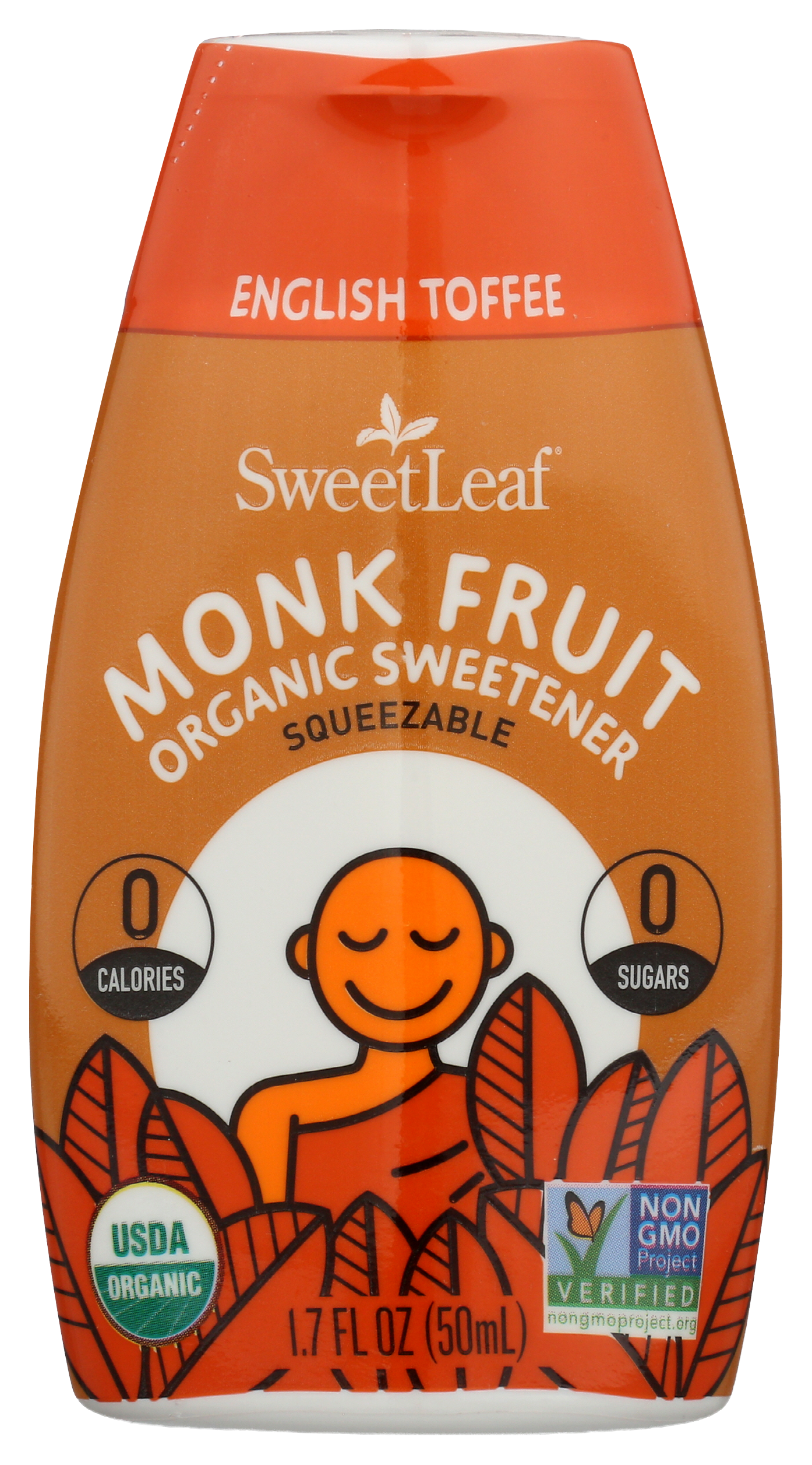 Image of SweetLeaf Monk Fruit Organic Sweetener - English Toffee - 1.7 oz.