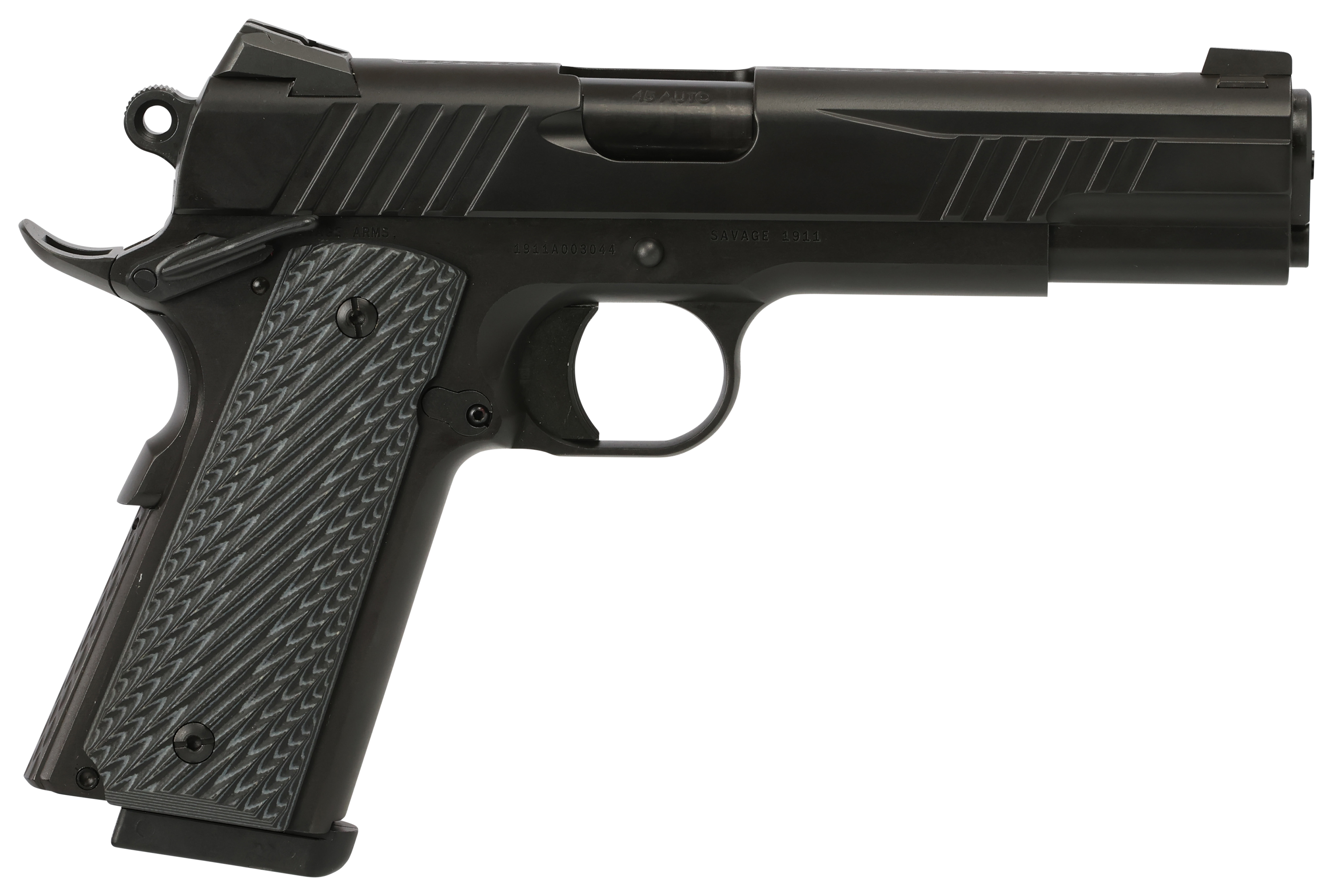 Savage Arms 1911 GovernmentStyle Ambidextrous SemiAuto Pistol  45 Auto  Black