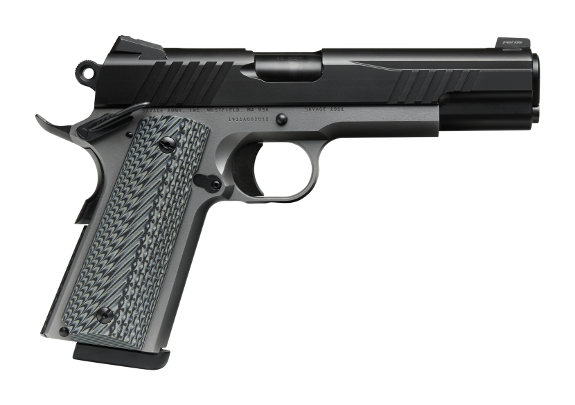 Savage Arms 1911 GovernmentStyle TwoTone SemiAuto Pistol with Novak LoMount Tritium Sights  45 ACP  8 Rounds