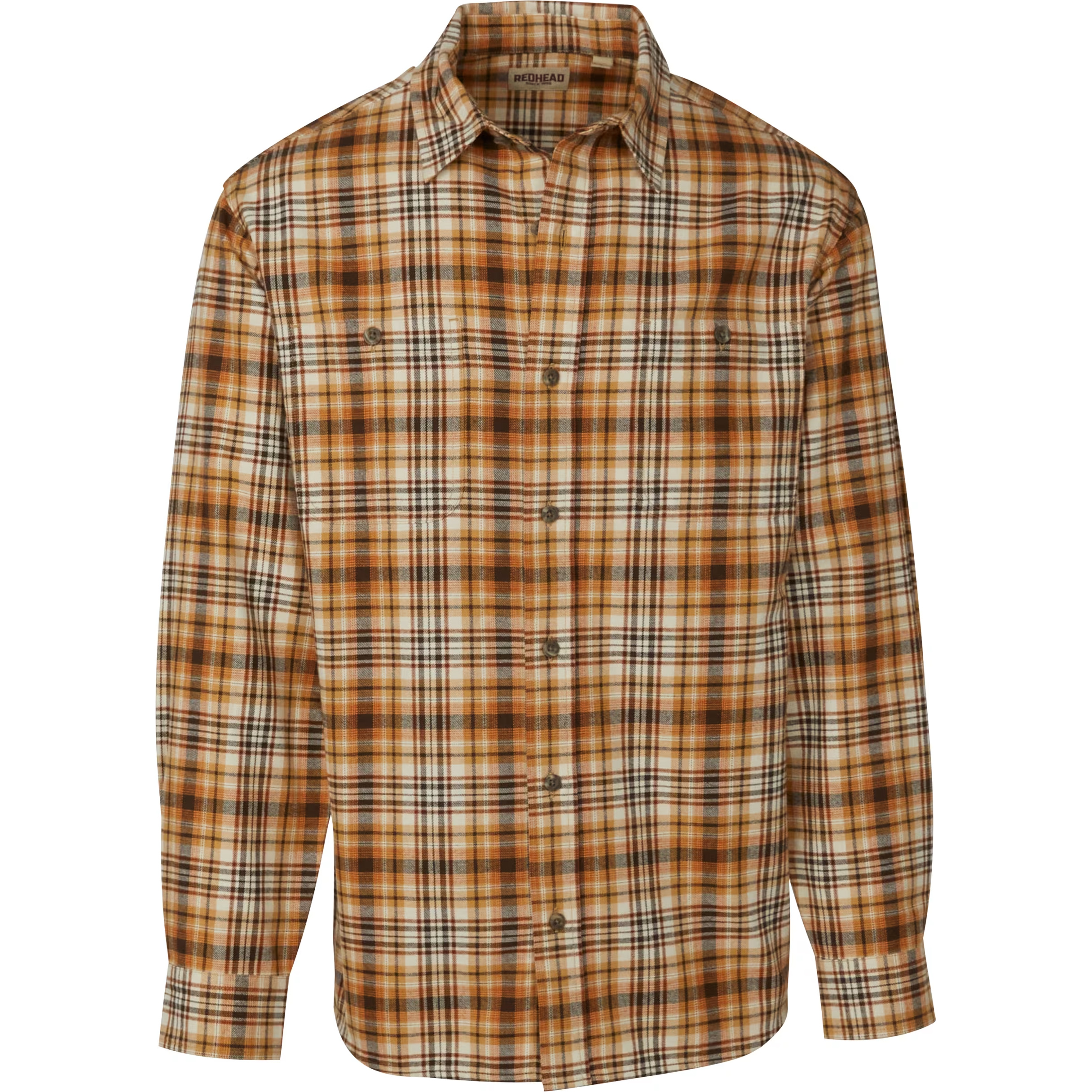 REDHEAD Ozark Mountain Flannel Long-Sleeve Button-Down Shirt