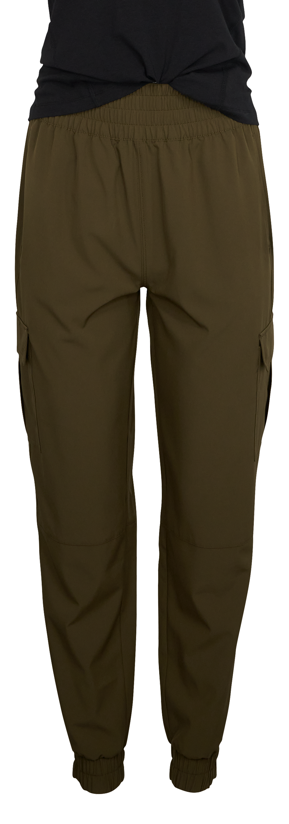 Image of Natural Reflections Tech Stretch Cargo Joggers - Dark Olive