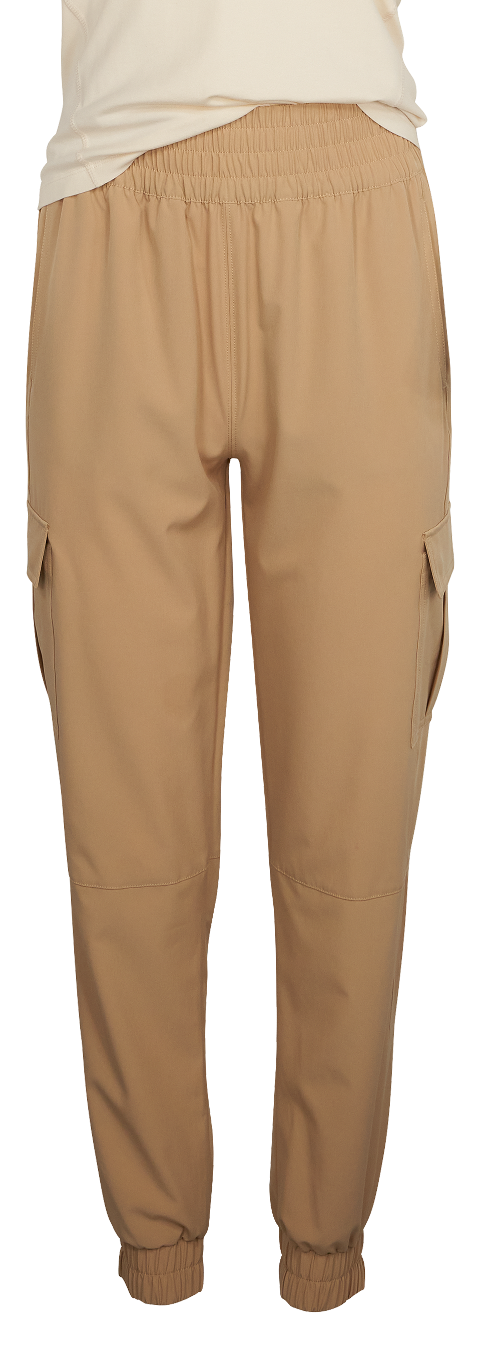 Image of Natural Reflections Tech Stretch Cargo Joggers - Croissant