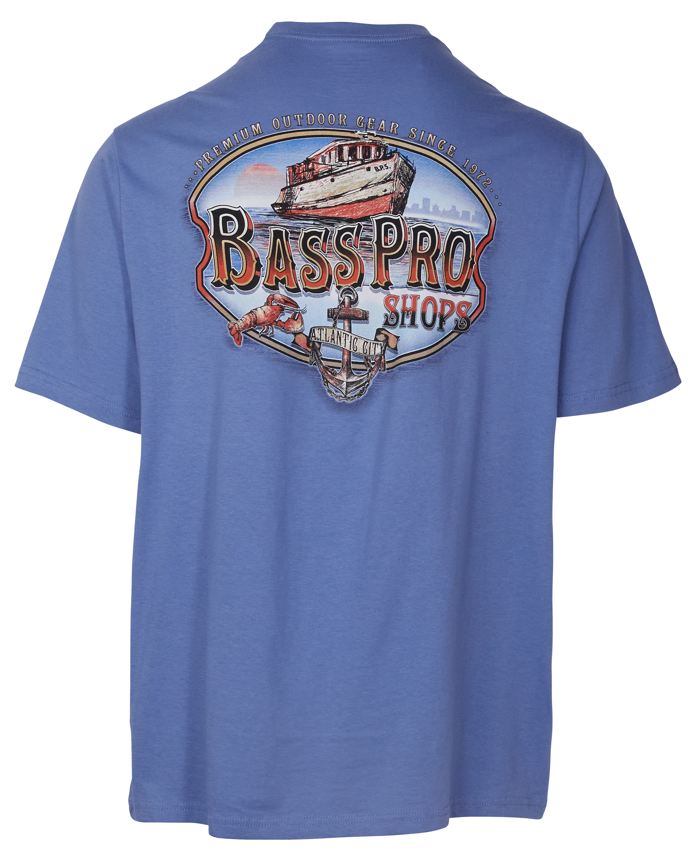 Bass Pro Shops Bass Pro Shops Atlantic City Nautical Haulin Short-Sleeve T-Shirt for Men - Infinity - $19.99 at Bass Pro Shops