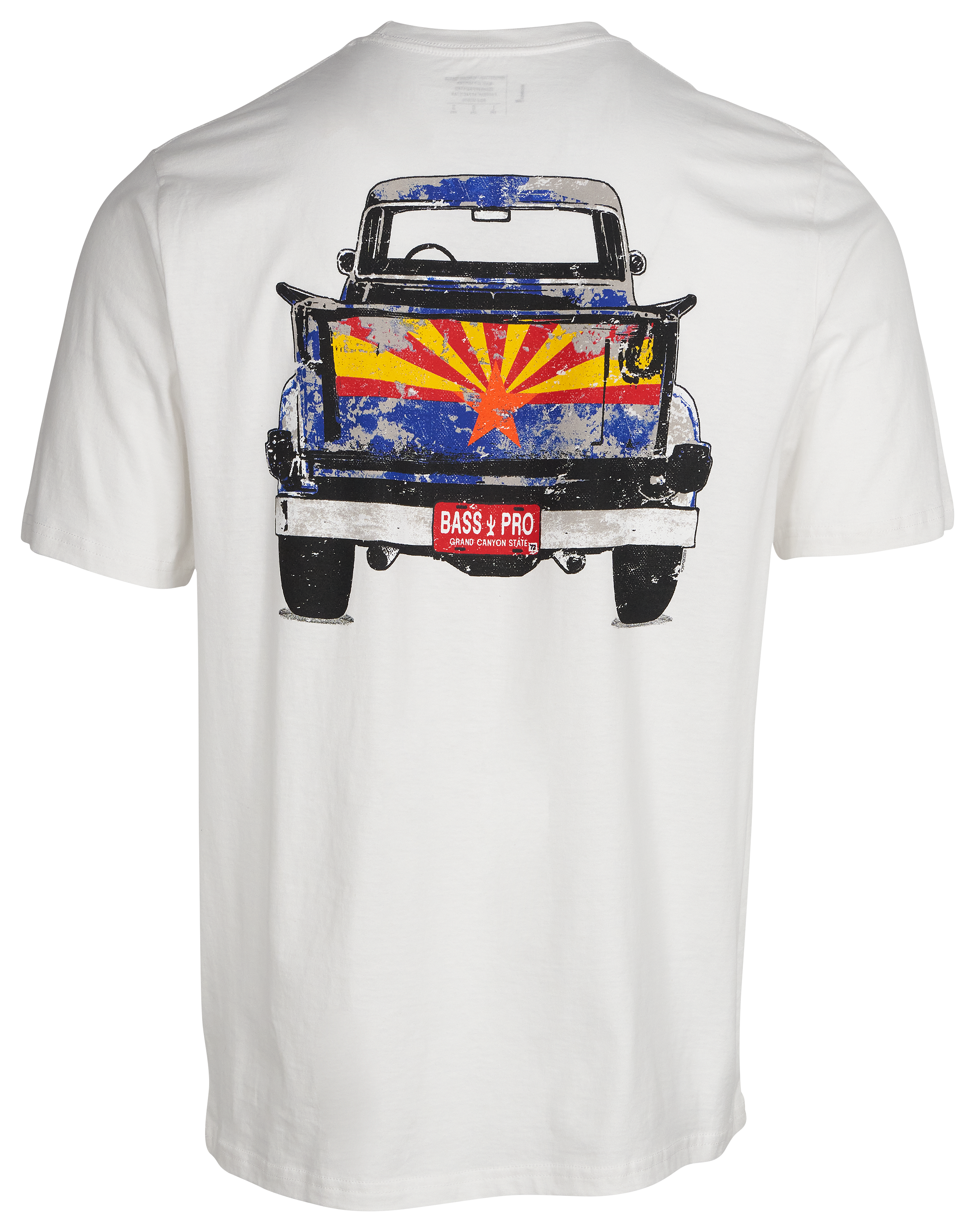Image of Bass Pro Shops Classic Truck Short-Sleeve T-Shirt for Men - AZ/White
