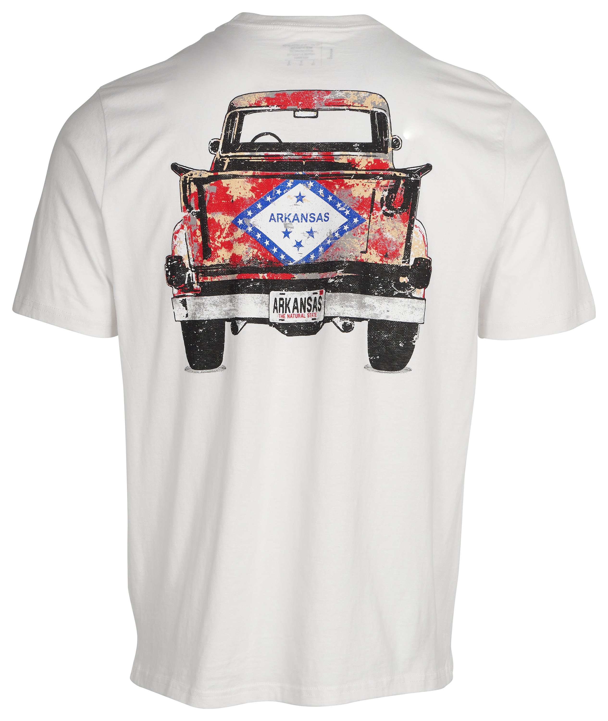 Image of Bass Pro Shops Classic Truck Short-Sleeve T-Shirt for Men - AR/White
