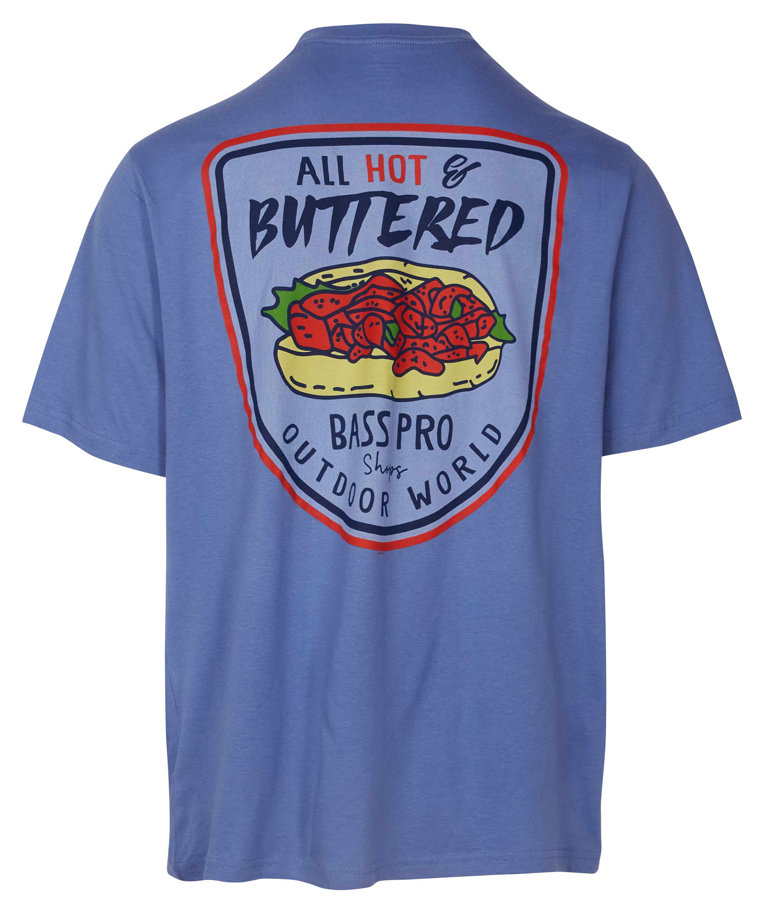 Image of Bass Pro Shops Hot and Buttered Short-Sleeve T-Shirt for Men - Infinity
