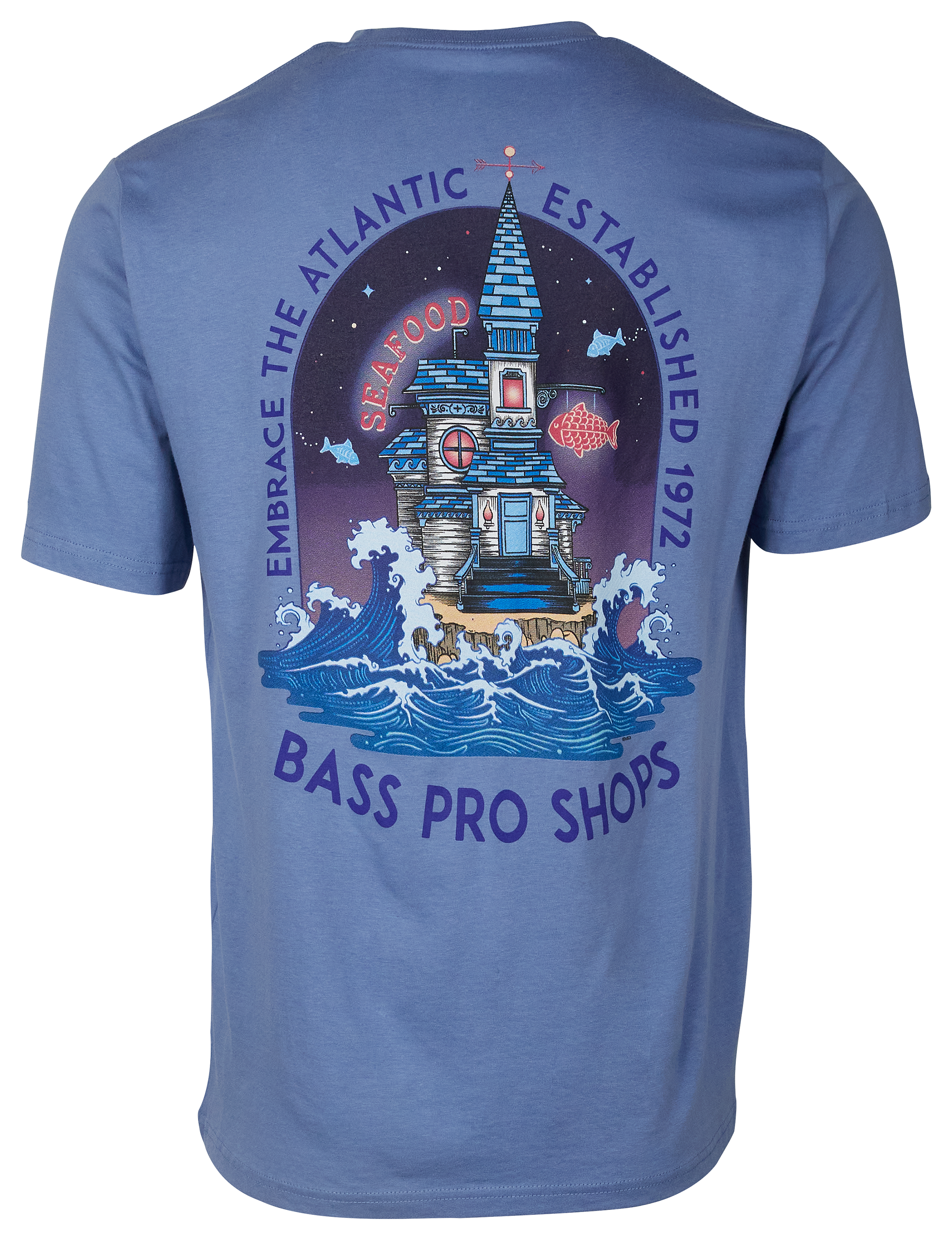 Image of Bass Pro Shops East Coast Short-Sleeve T-Shirt for Men - Infinity - 2XL