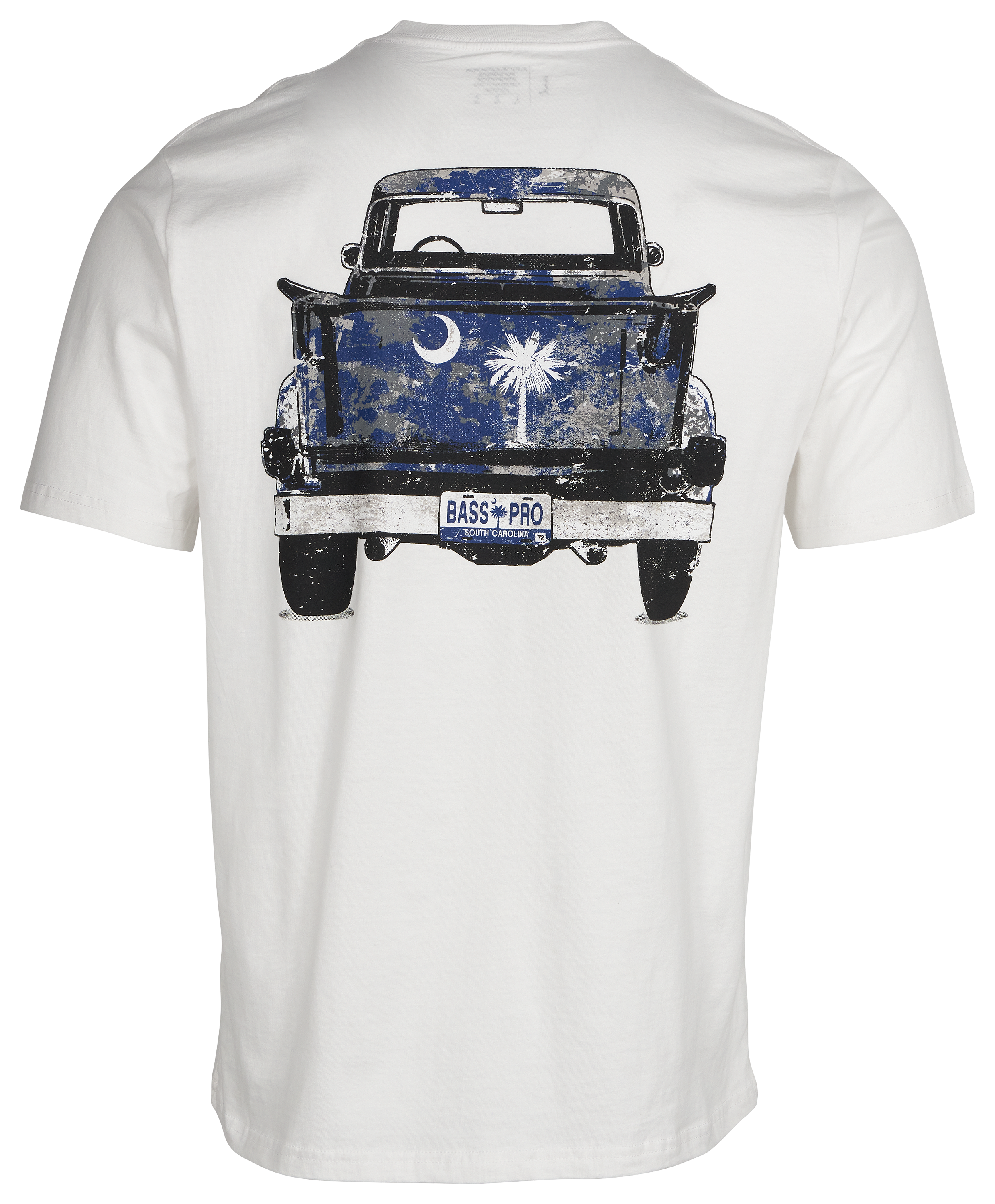 Image of Bass Pro Shops Classic Truck Short-Sleeve T-Shirt for Men - SC/White