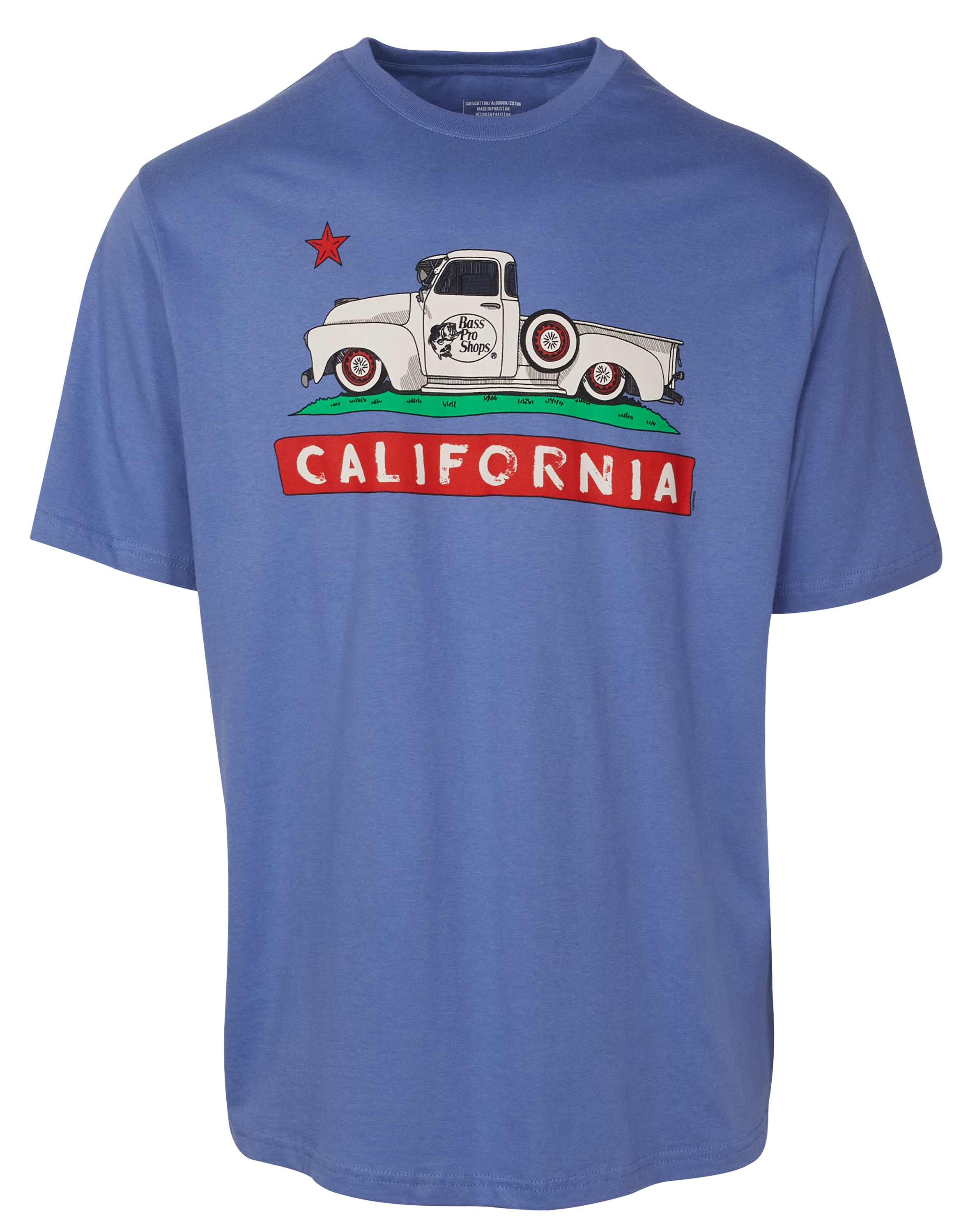 Image of Bass Pro Shops California Low Rider Short-Sleeve T-Shirt for Men - CA/Infinity