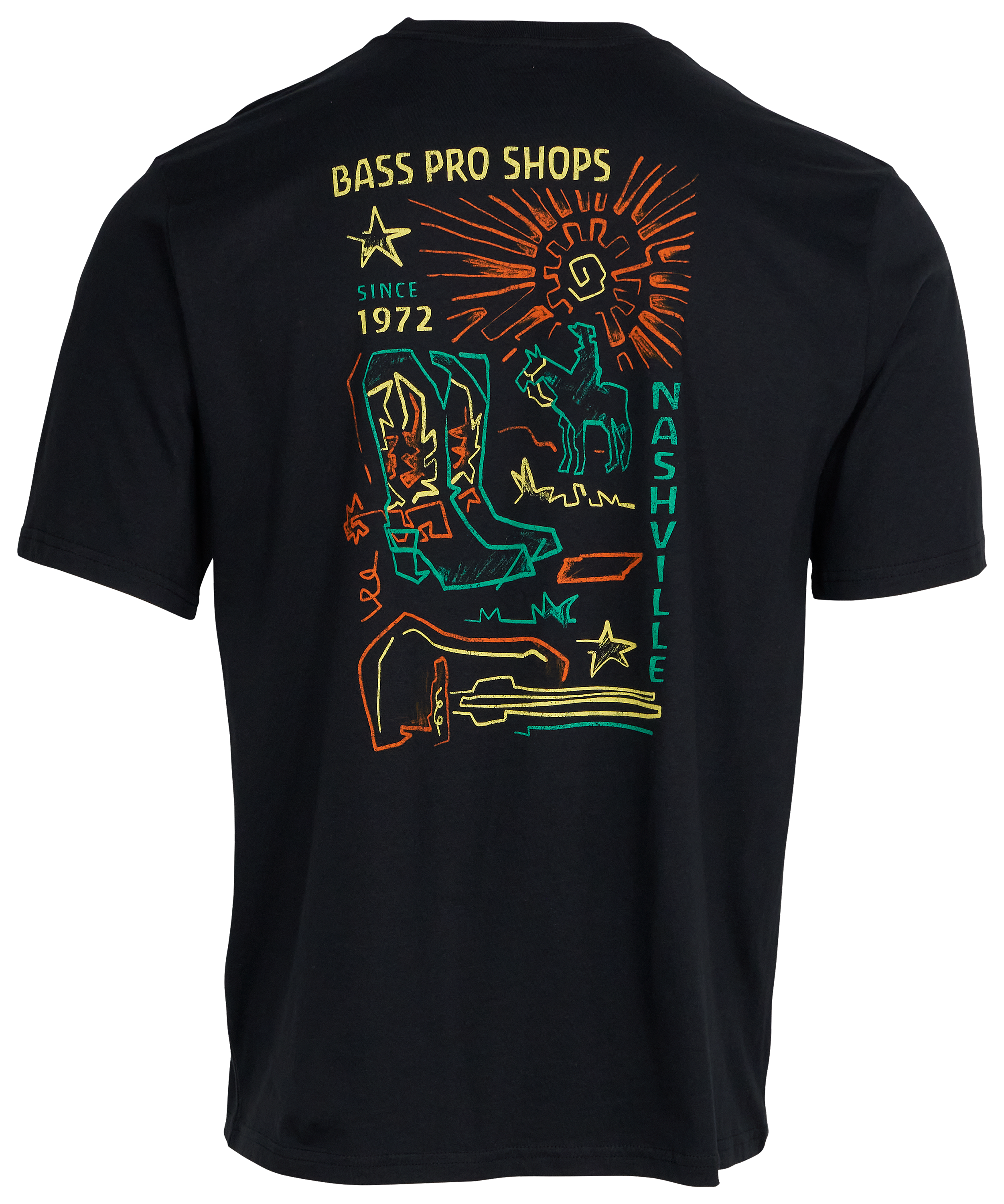 Bass Pro Shops Nashville Collage Short-Sleeve T-Shirt for Men | Cabela's