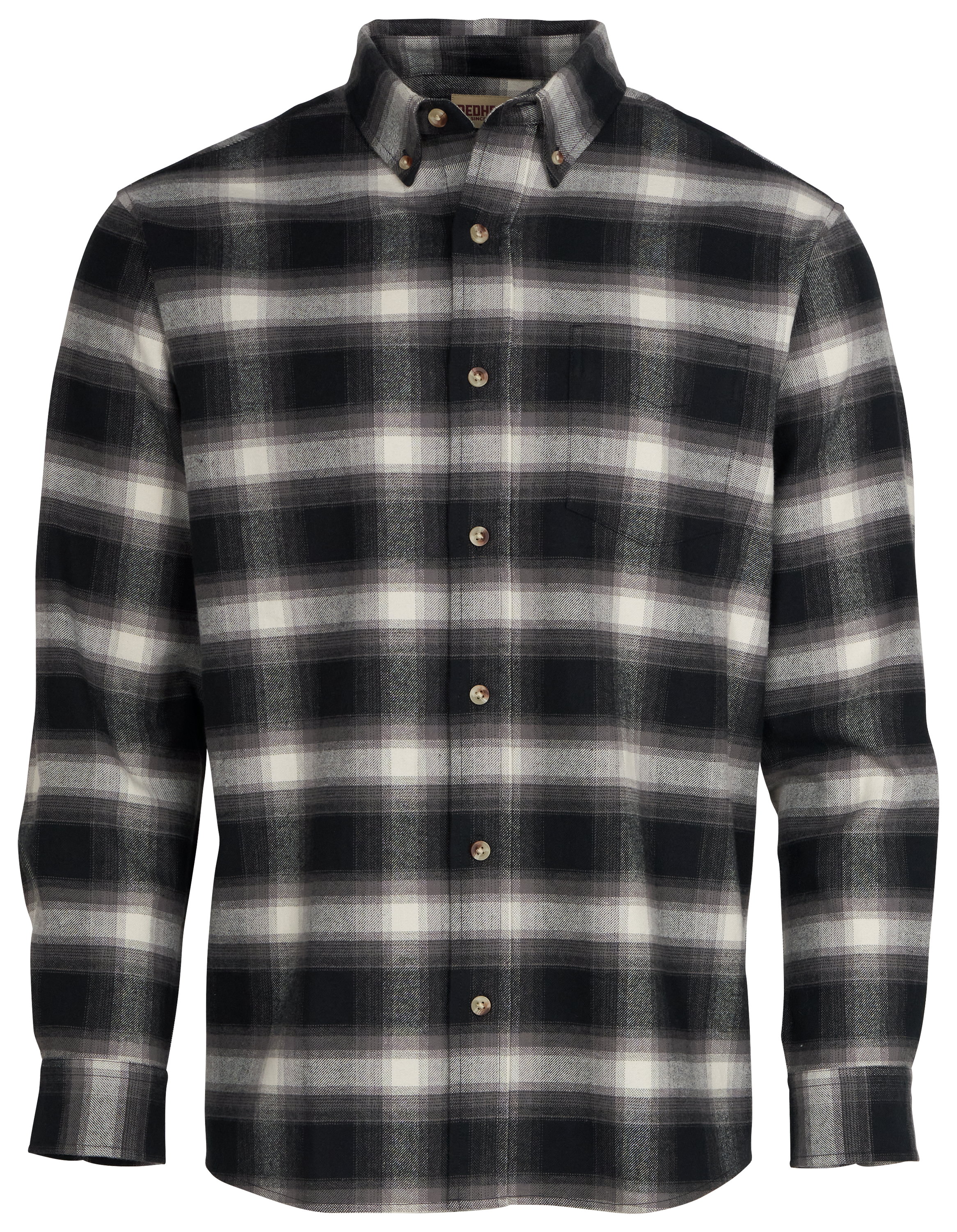 Image of RedHead Ultimate Flannel Long-Sleeve Shirt - Black