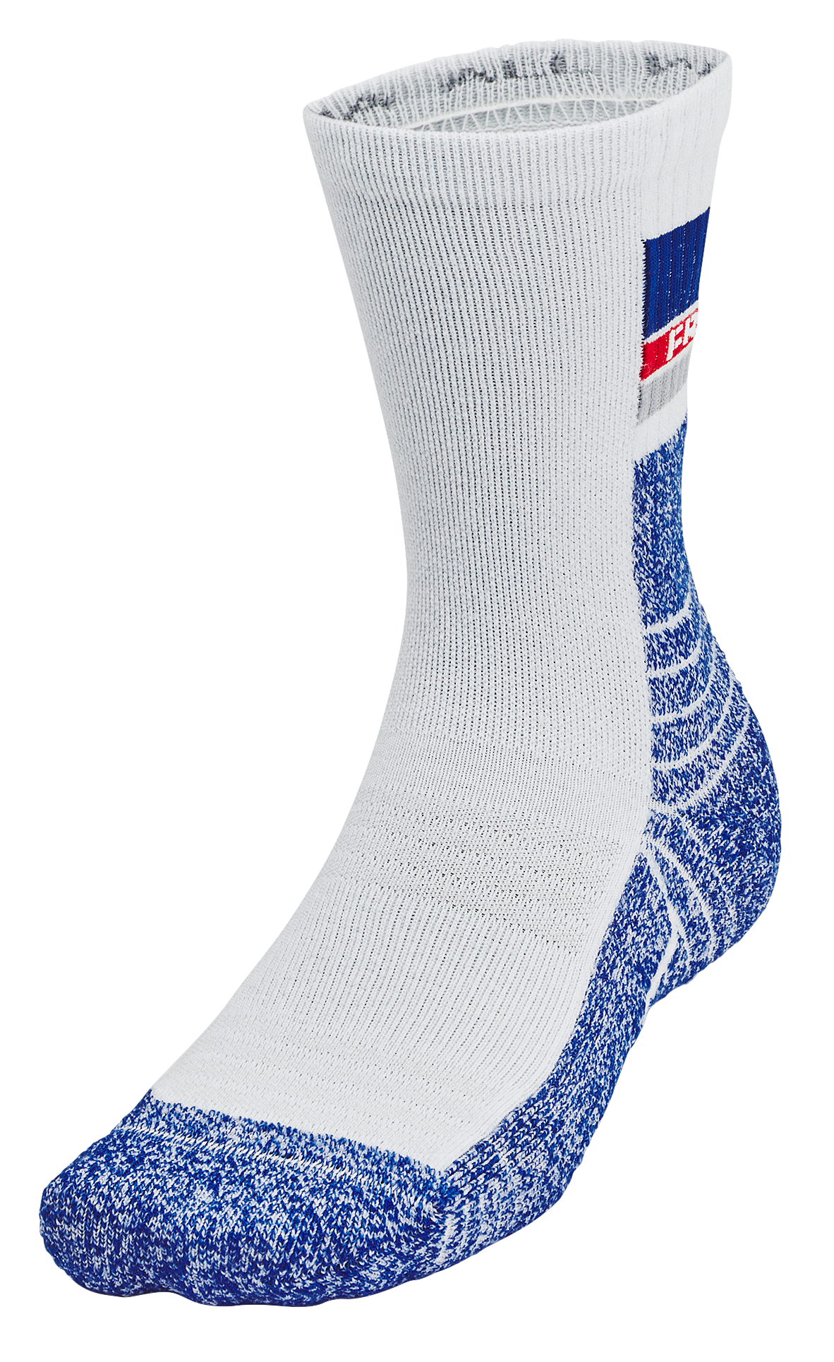 Image of Under Armour All-Weather Freedom Wool Crew Socks - Halo Grey/Royal/White - M