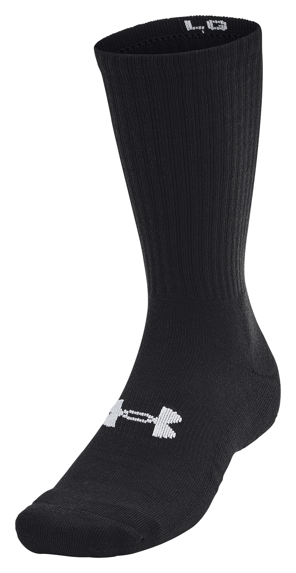 Image of Under Armour Tactical Boot Socks - Black/White - M