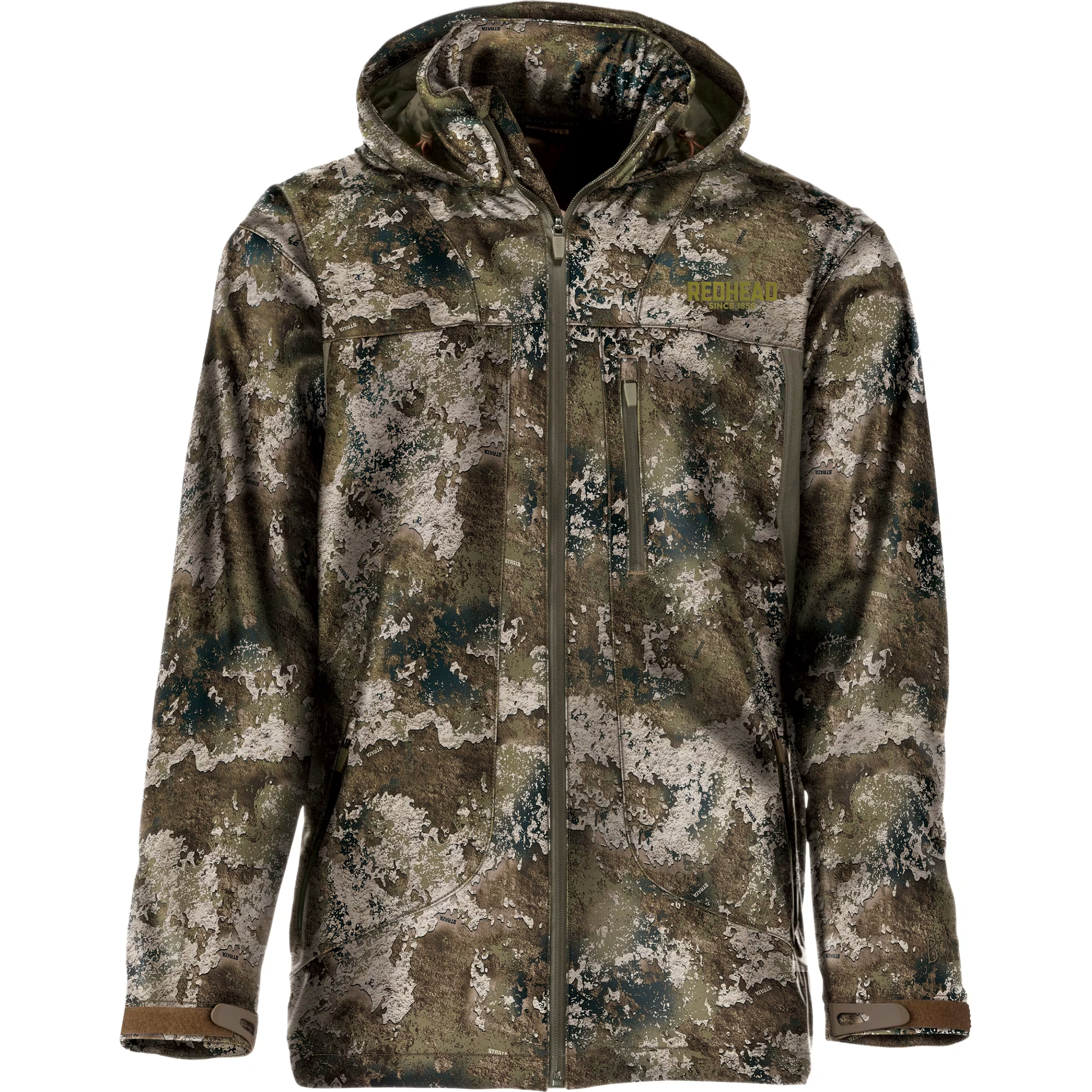 Image of RedHead Squaltex BONE-DRY Rain Parka with SCENTINEL for Men - TrueTimber Strata