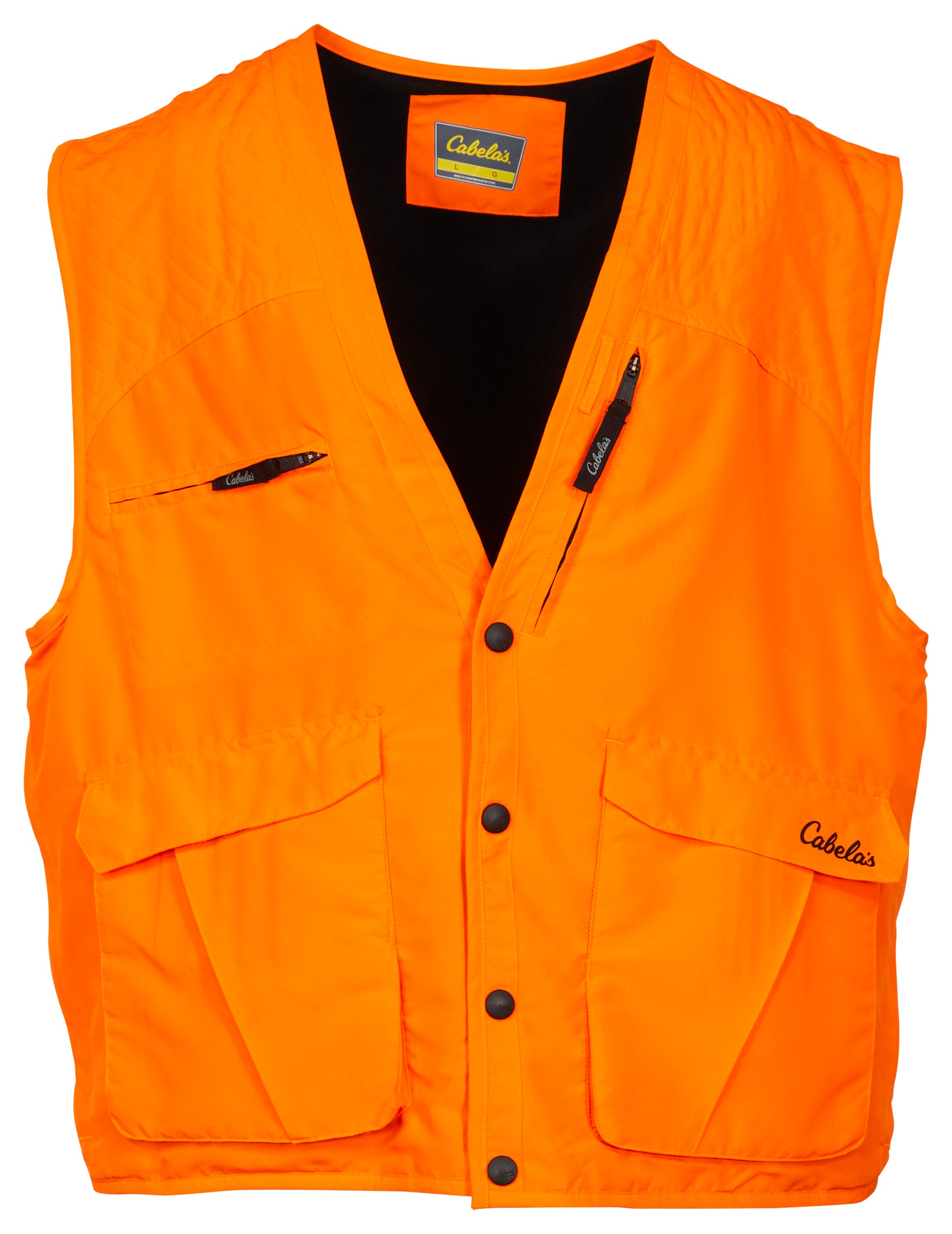 Image of Cabela's Blaze Pro Guide II Vest for Men - Blaze - L