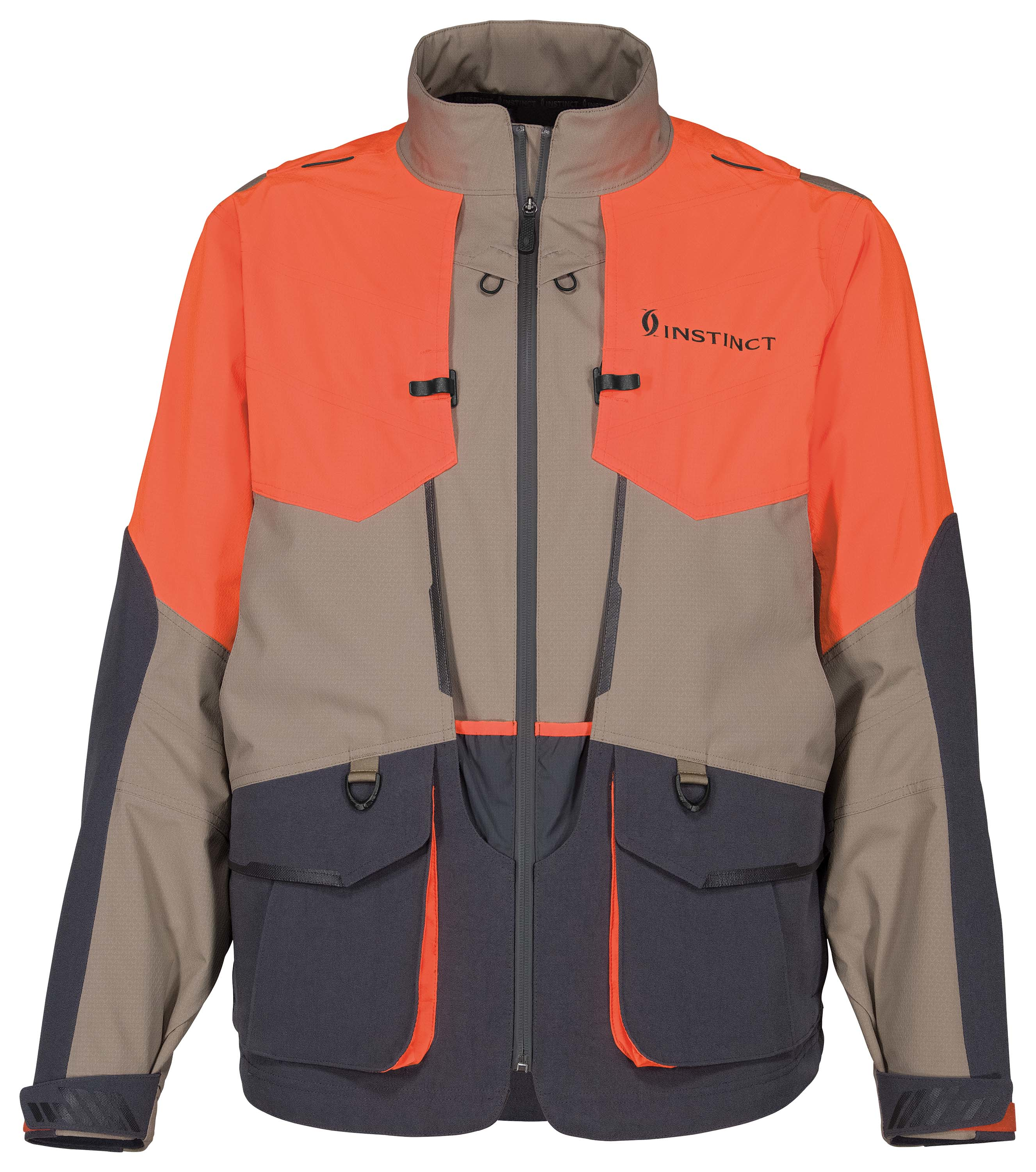 Cabela's Instinct Prairie Runner Upland Coat for Men with 4MOST DRYPLUS and 4MOST REPEL - Desert/Blaze - L