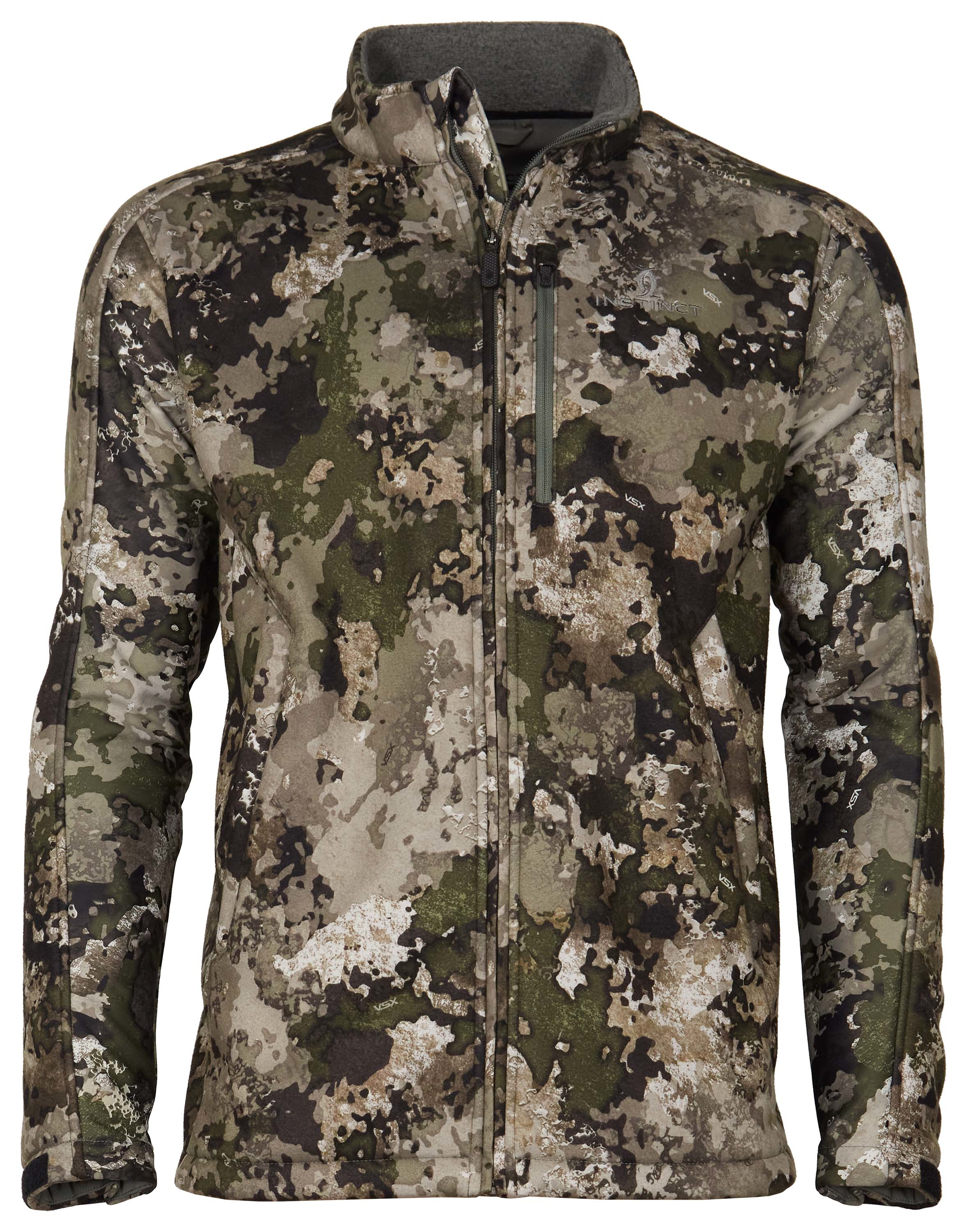 Image of Cabela's Instinct Standhunter Softshell Hunting Jacket with SCENTINEL for Men - TrueTimber VSX - XL