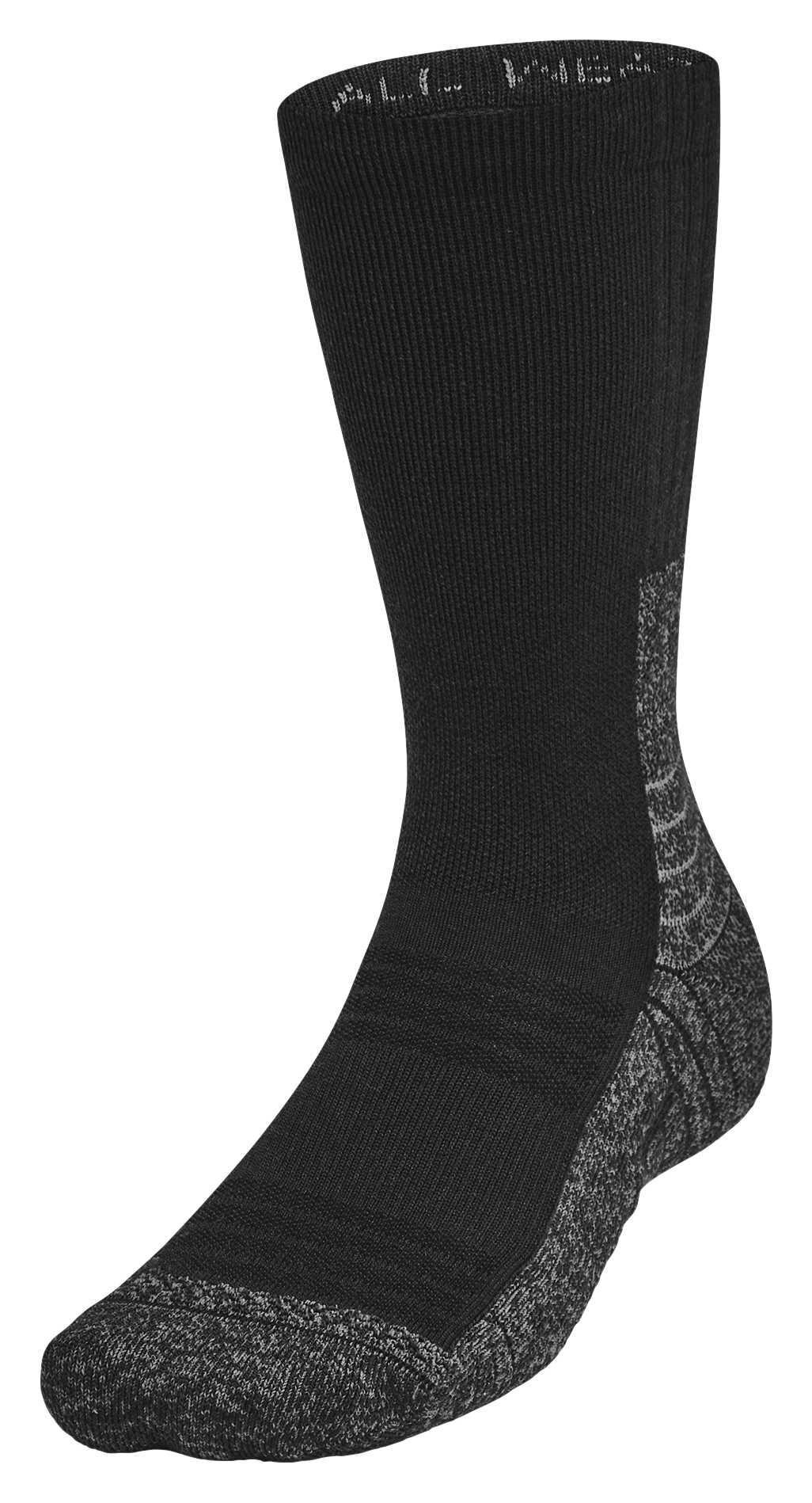 Image of Under Armour All-Weather Boot Socks - Black/Castlerock - M