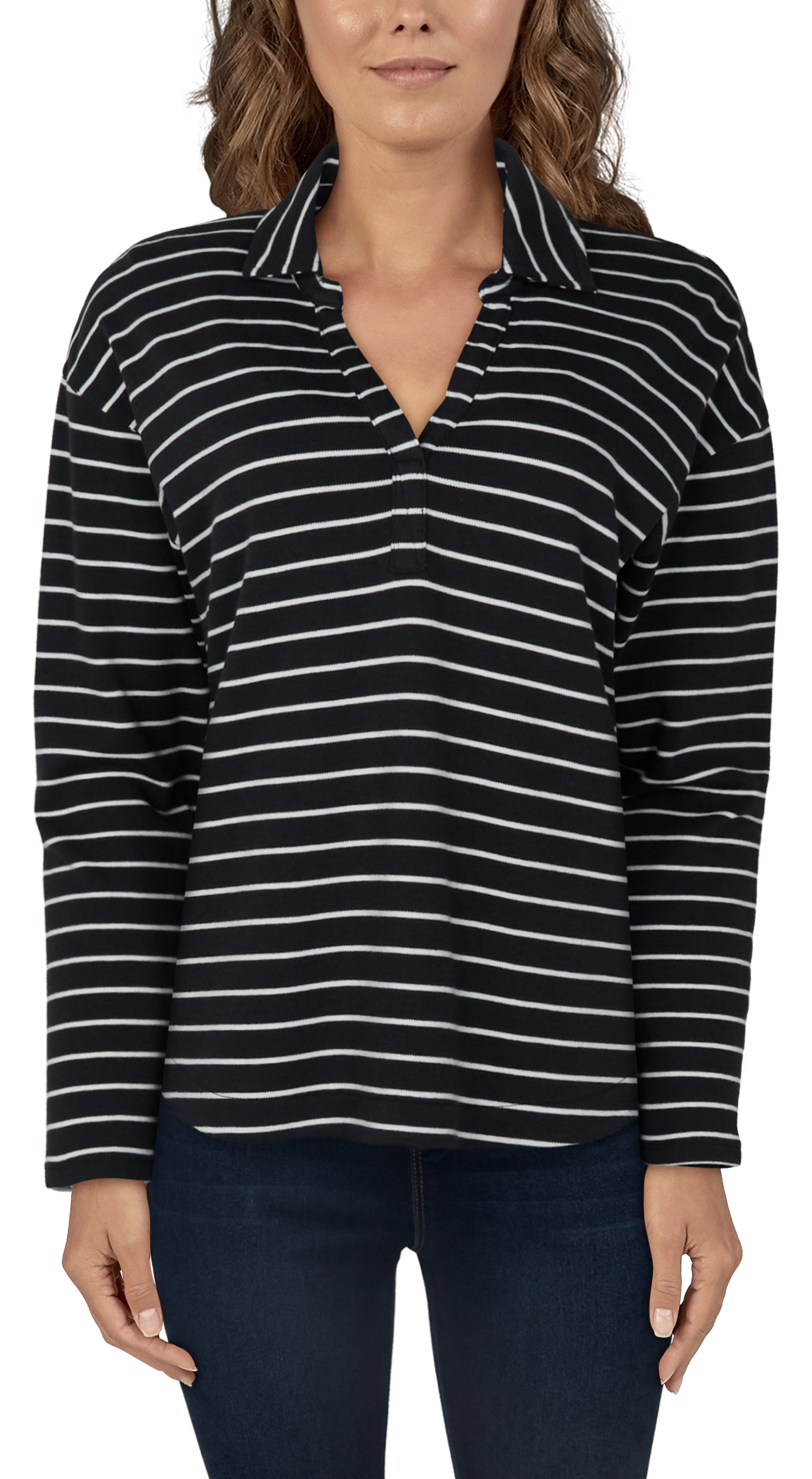 NATURAL REFLECTIONS Wanderer Long-Sleeve Polo