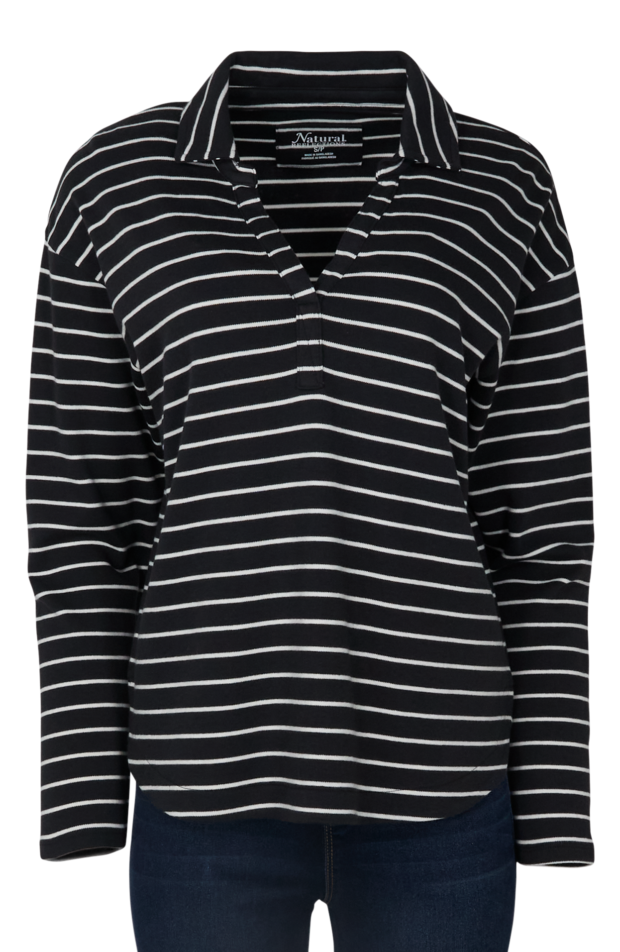 NATURAL REFLECTIONS Wanderer Long-Sleeve Polo