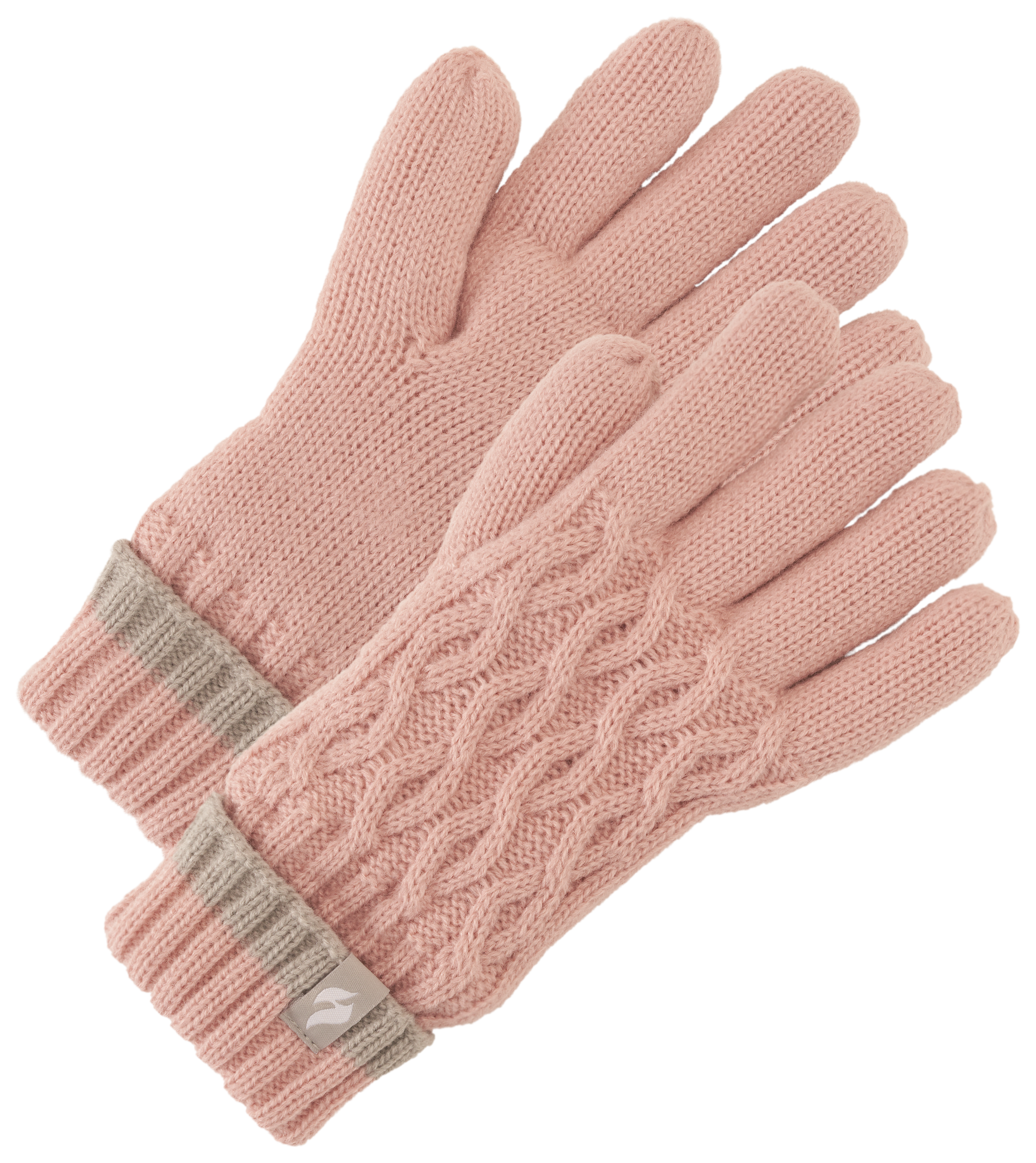 Image of Heat Holders Ice Palace Gloves for Girls - Dusty Pink