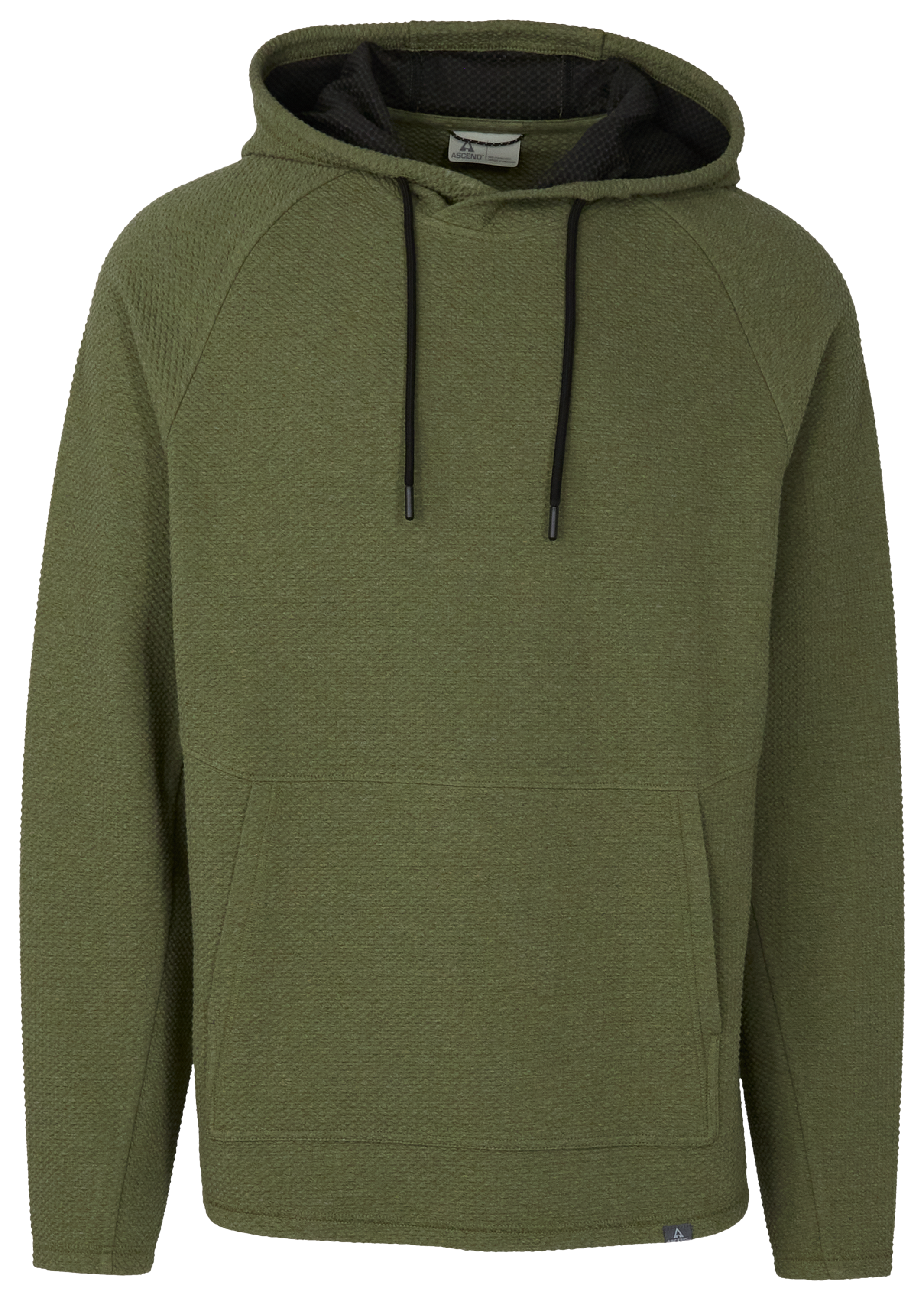 Image of Ascend Corriendo Long-Sleeve Hoodie for Men - Four Leaf Clover - M