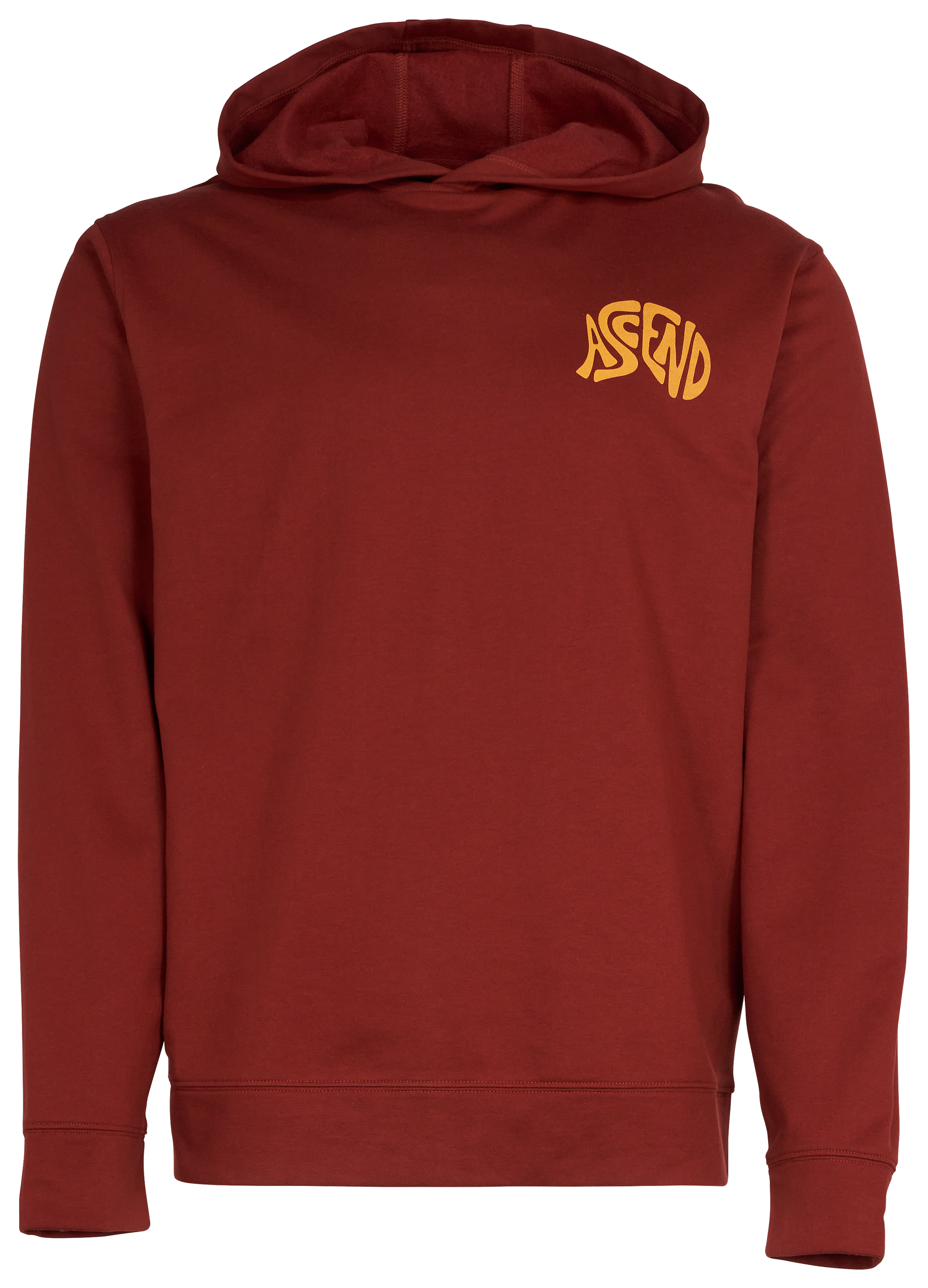 Image of Ascend Camp Hoodie for Men - Fired Brick - M