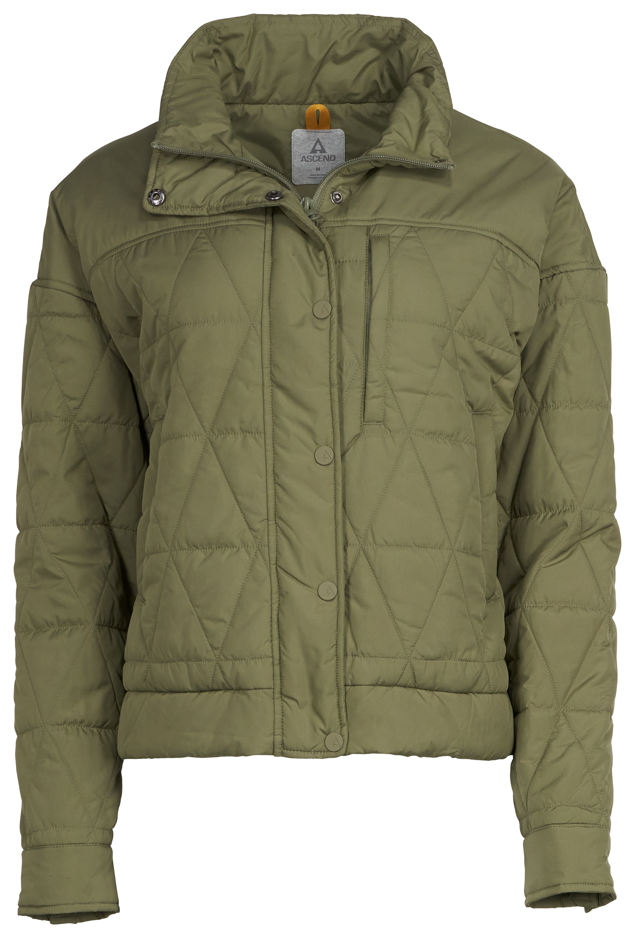 Image of Ascend Hawksbill Insulated Jacket for Ladies - Deep Lichen Green - XS