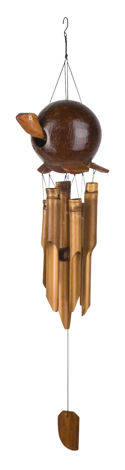 Woodstock Chimes Gertyl Turtle Gooney Bamboo Wind Chime
