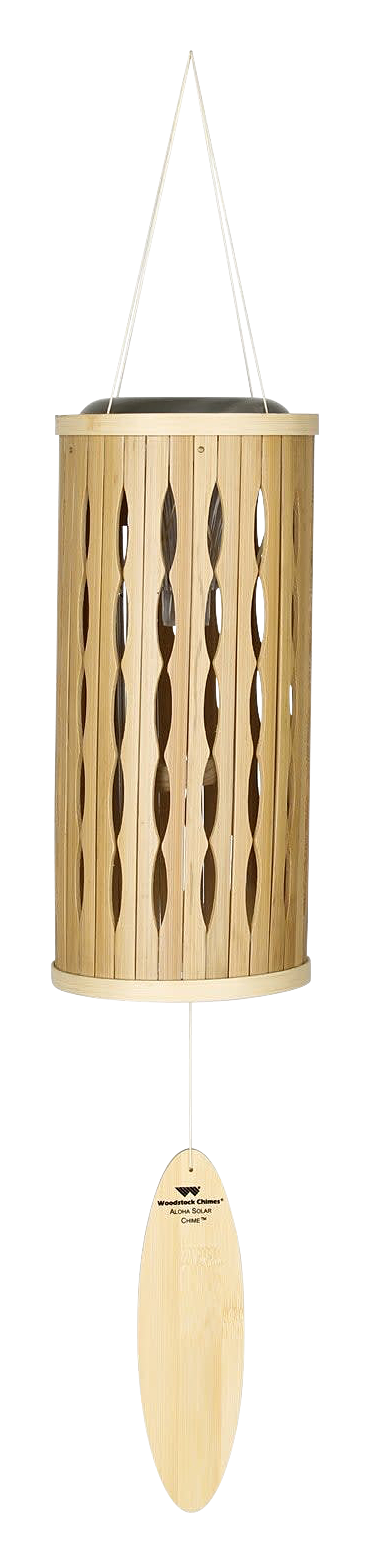 Woodstock Chimes Aloha Natural Solar Chime