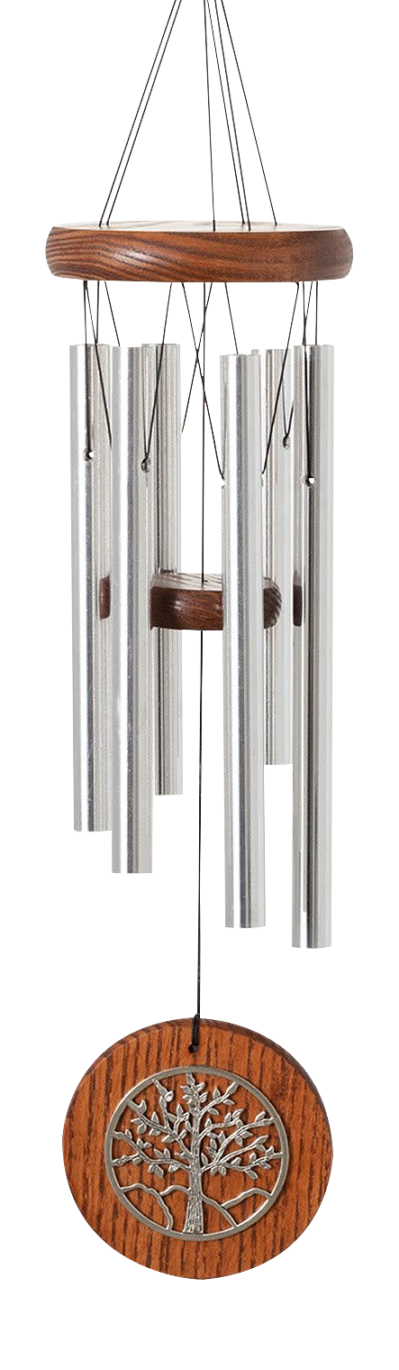 Woodstock Chimes Habitats Teak Tree of Life Chime