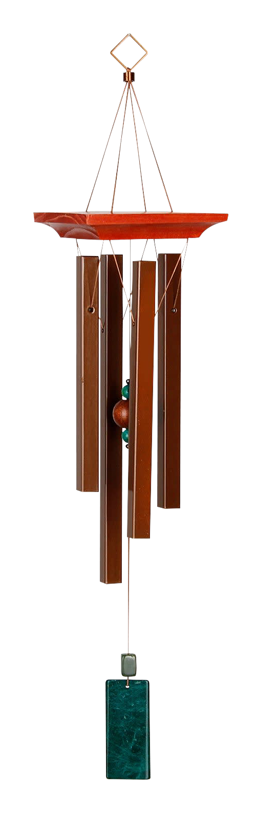 Woodstock Chimes Green Jasper Chime