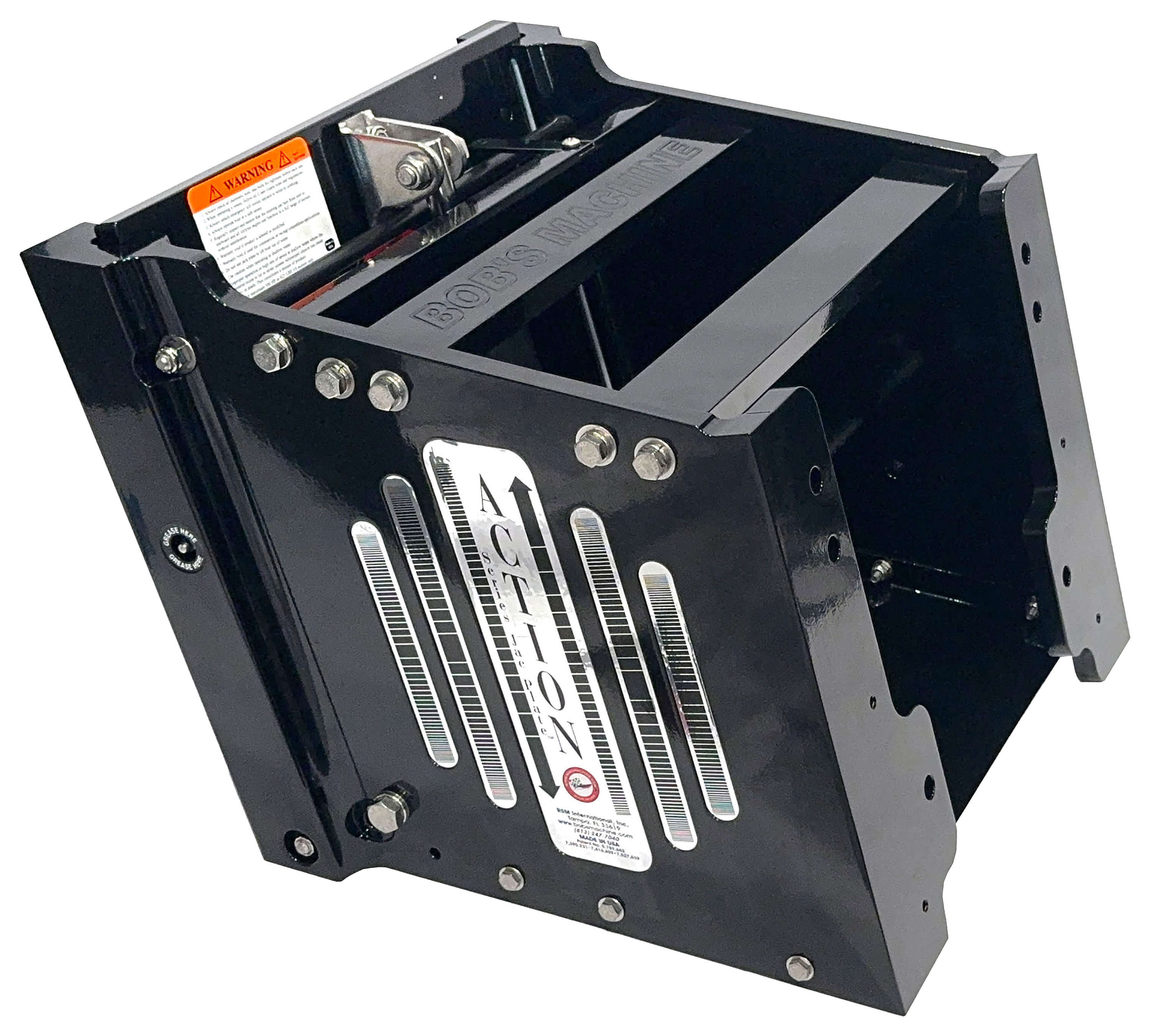 Bob's Machine Action-Series Jack Plate with Pump - 14"