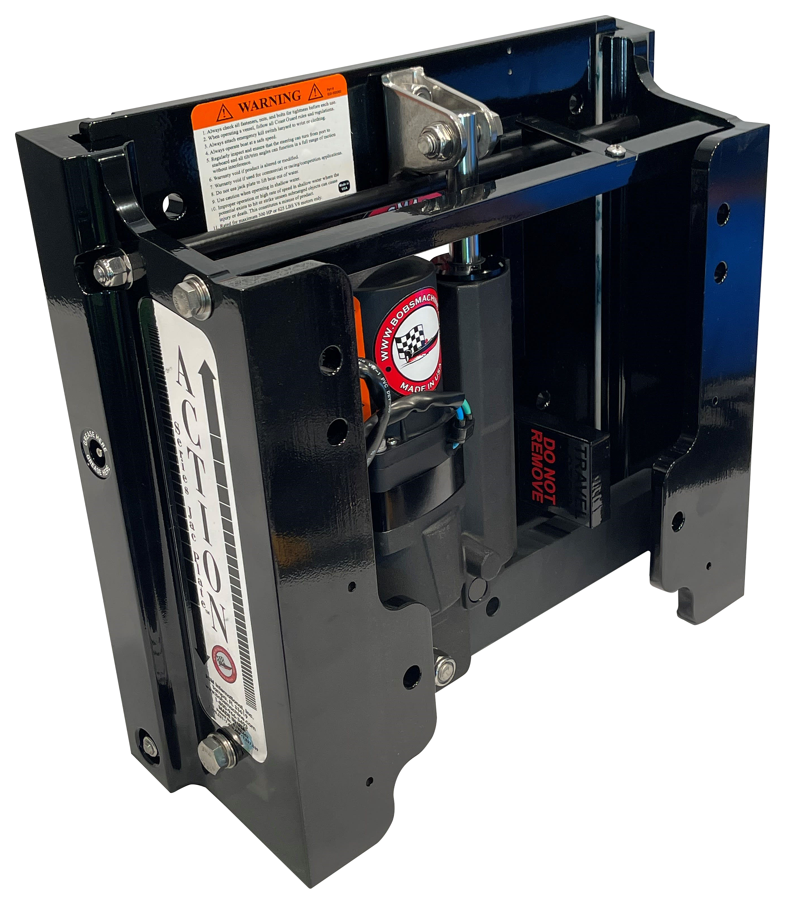 Image of "Bob's Machine Action-Series Jack Plate with Pump - 4"""