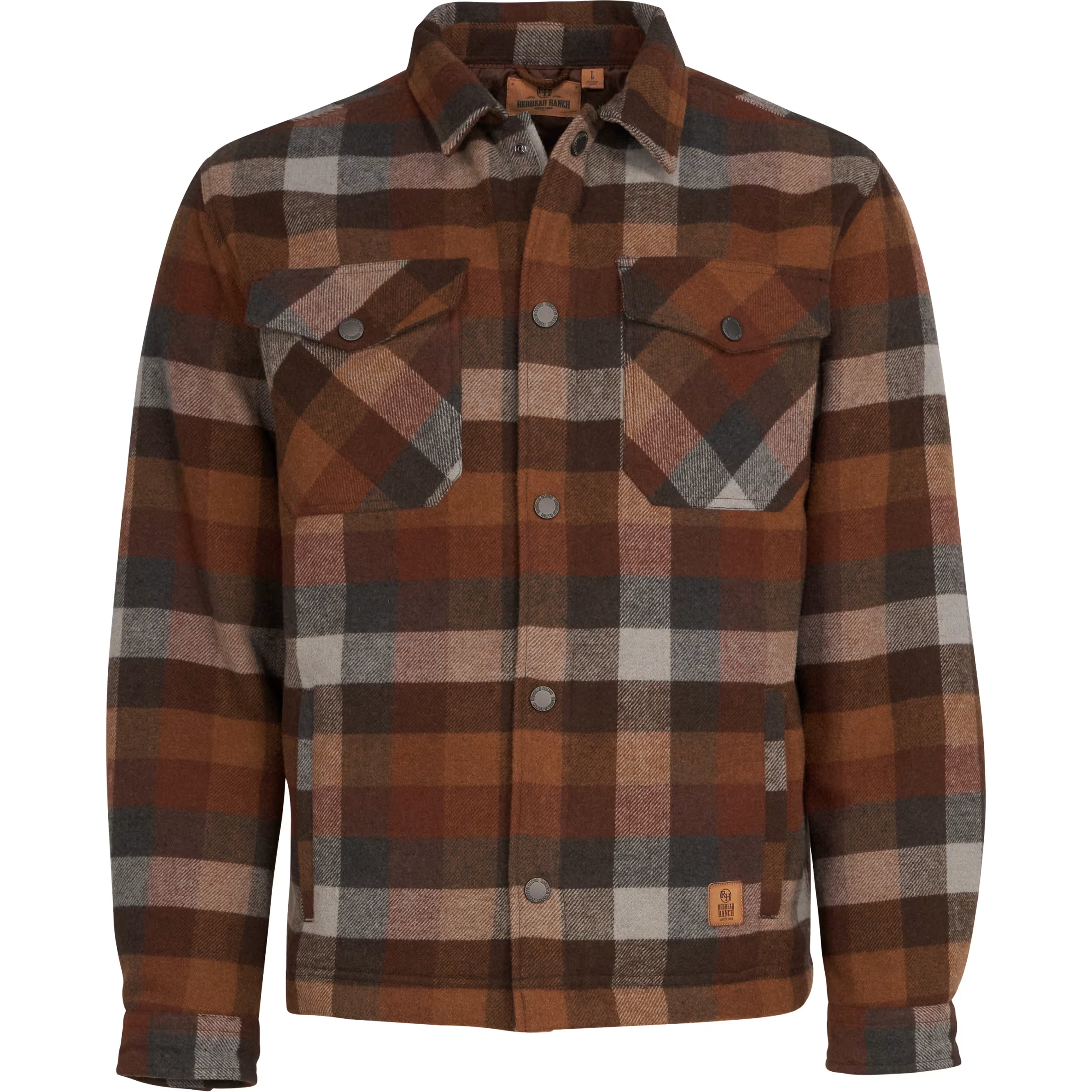 Image of RedHead Ranch Brush Creek Overshirt - Java