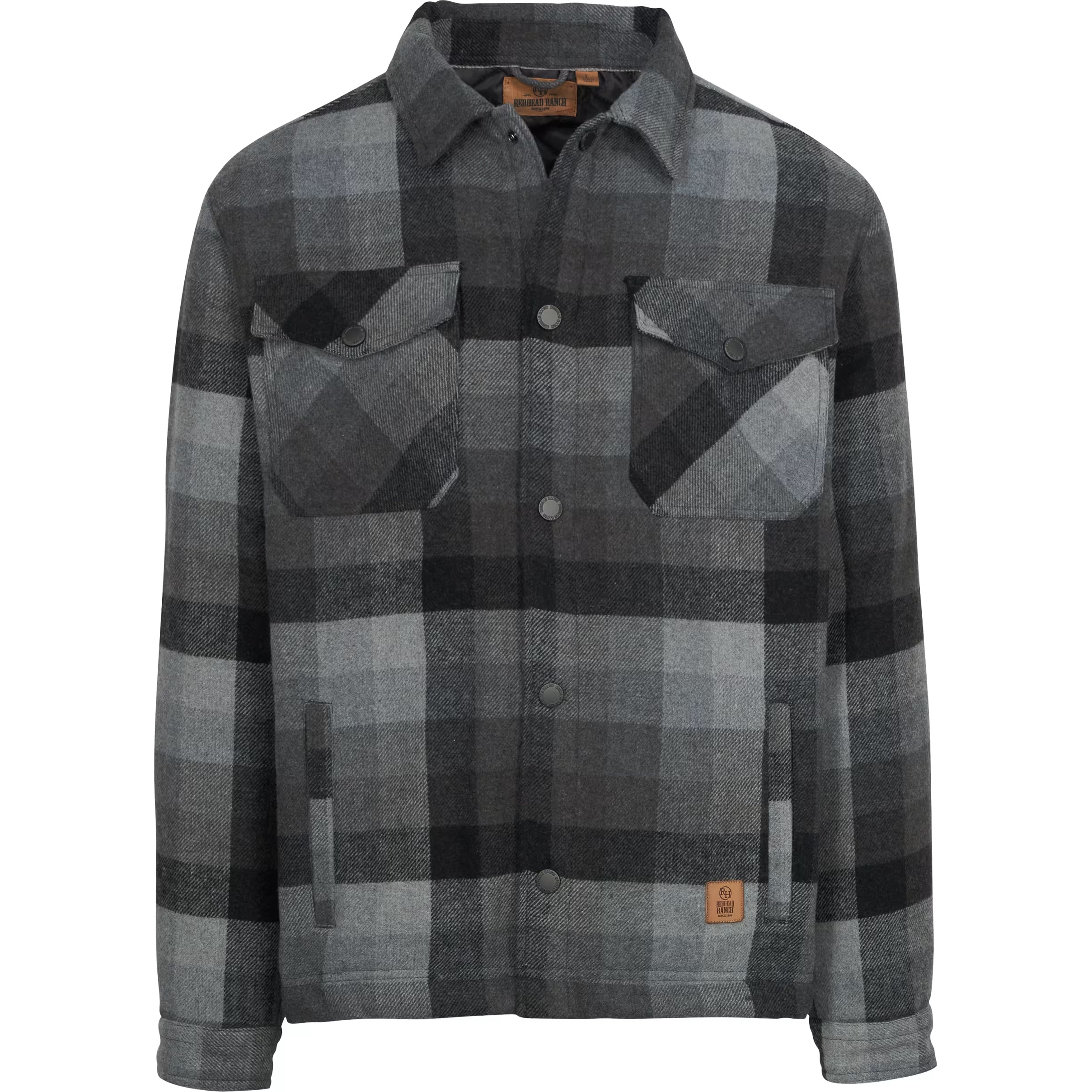 Image of RedHead Ranch Brush Creek Overshirt - Gray