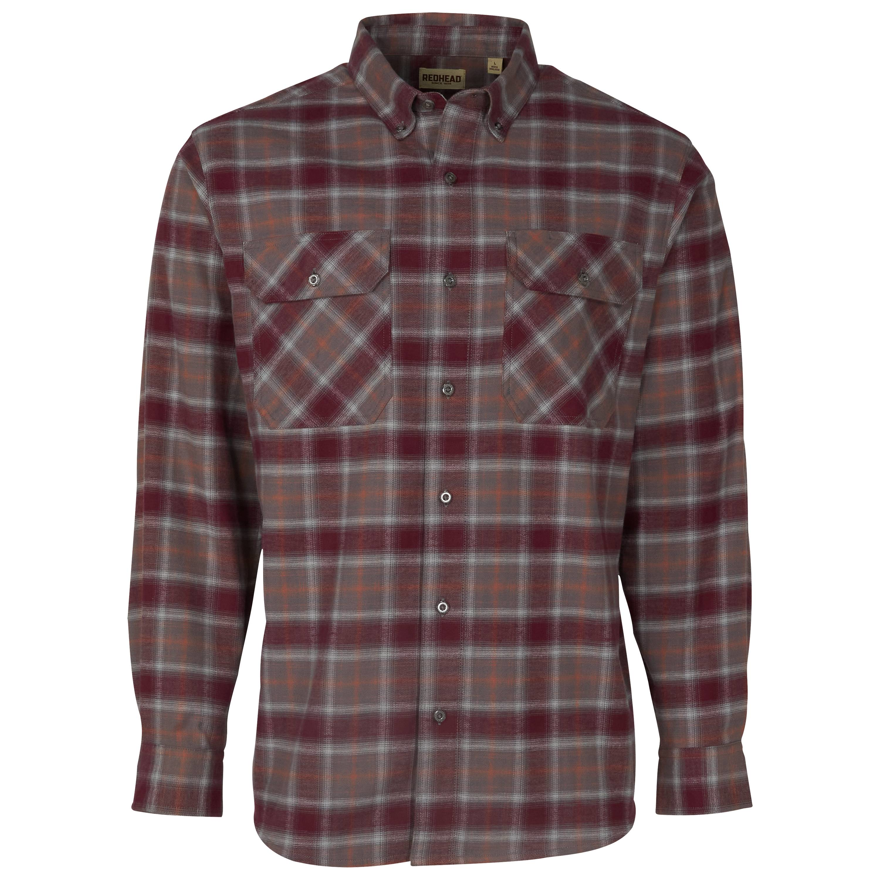 REDHEAD Pro Series Long-Sleeve Flannel Shirt for Men