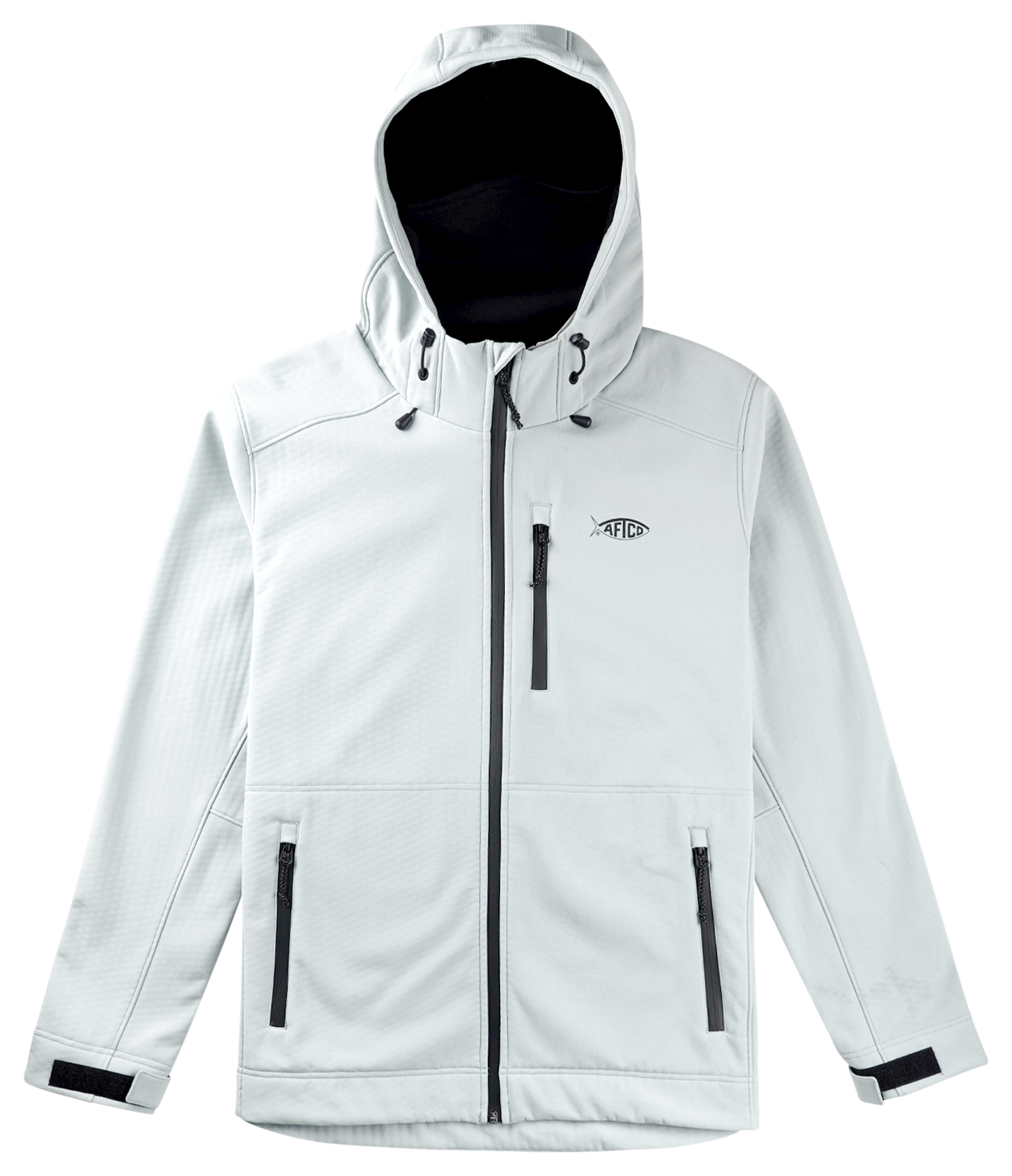 Image of AFTCO Reaper Windproof Jacket - Harbor Gray - 2XL