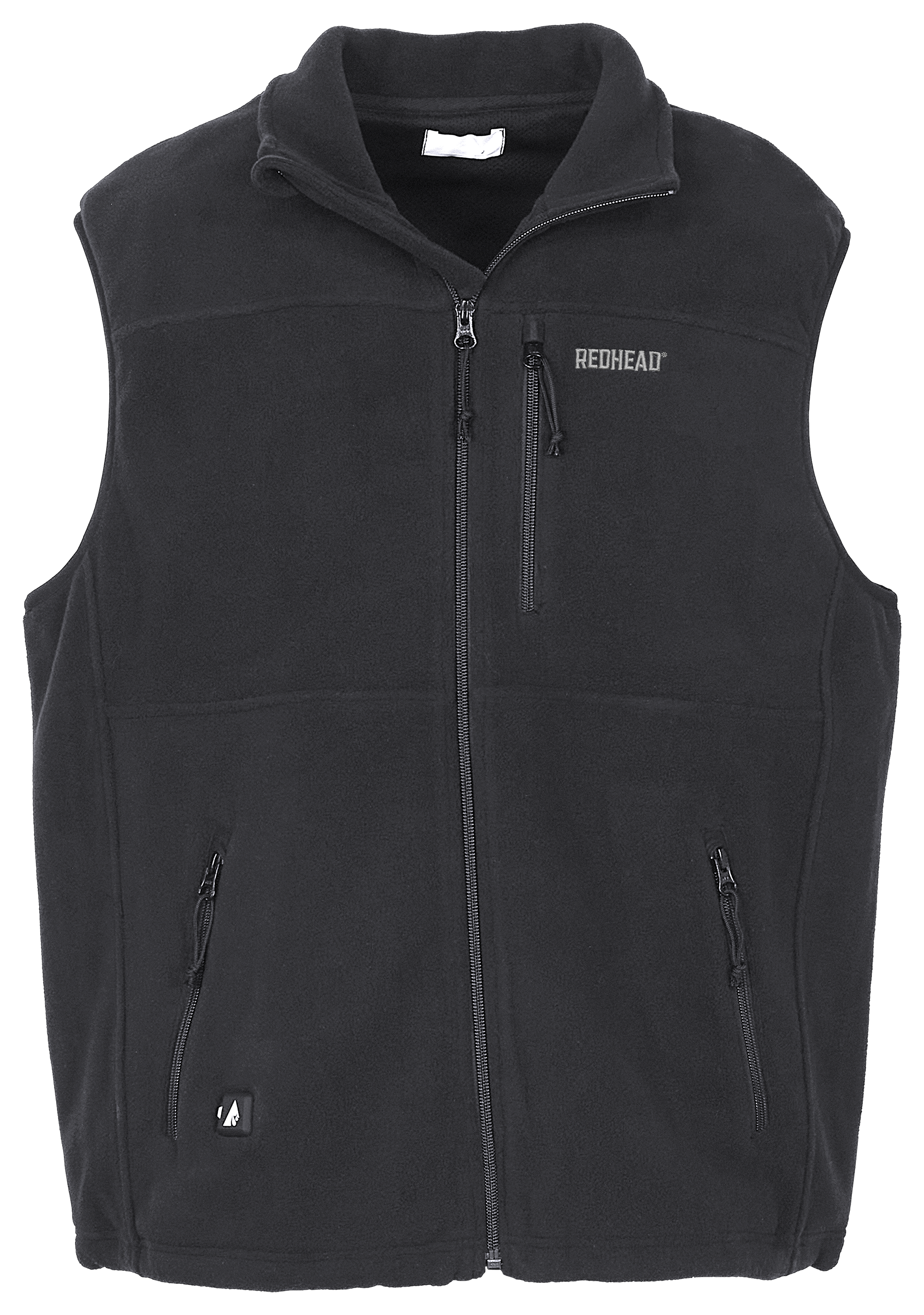 Image of RedHead 5V Battery Heated Fleece Vest for Men - Black - S