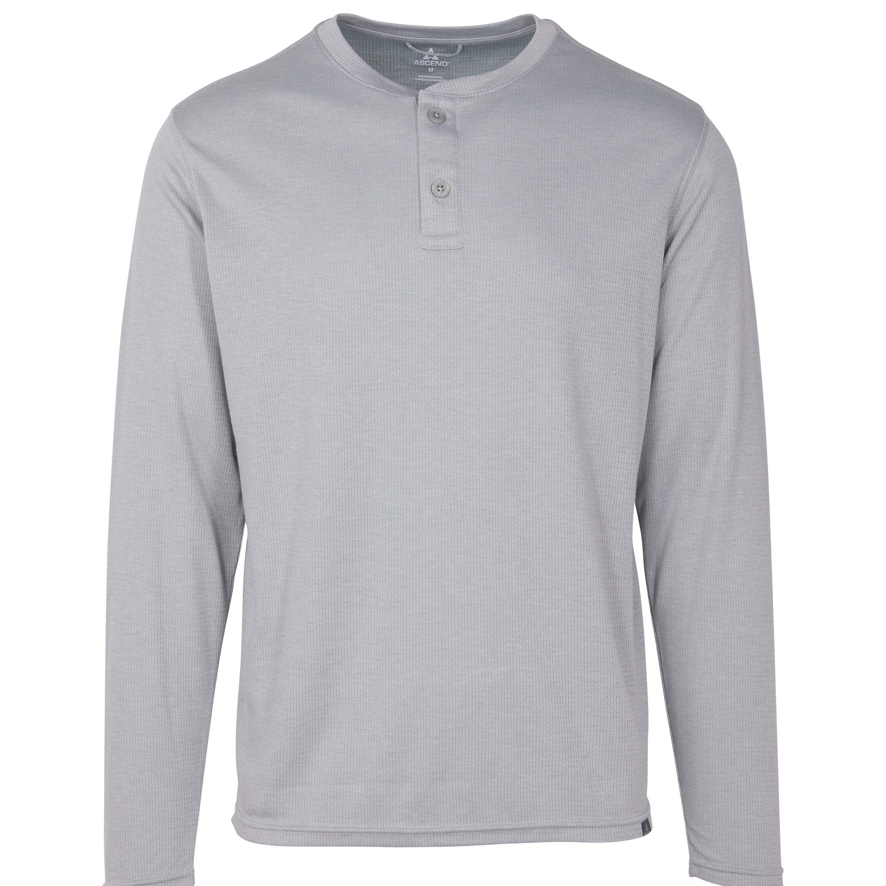 ASCEND Tech Long-Sleeve Henley for Men