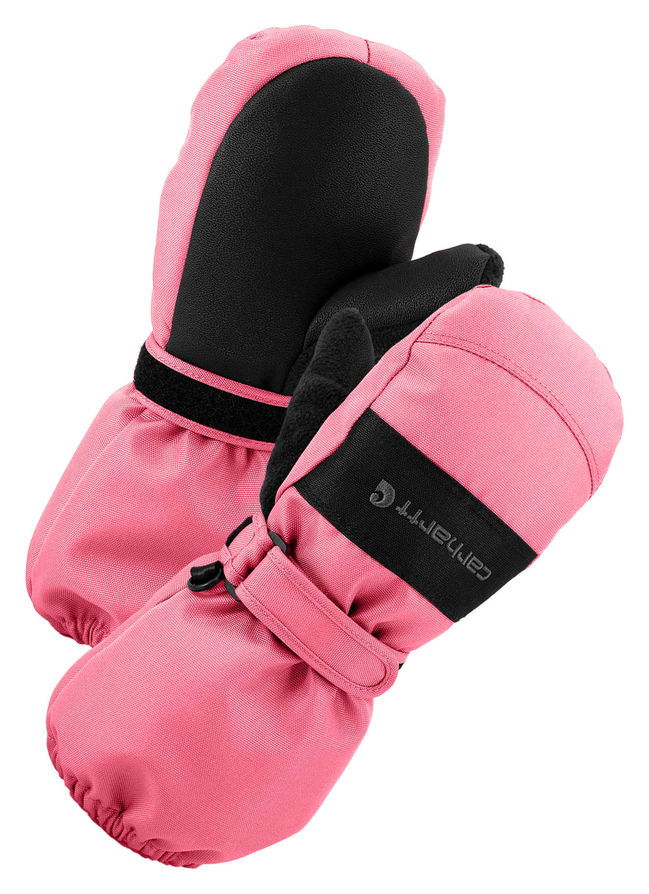 Image of Carhartt Waterproof Insulated Mittens for Kids Pink Lemonade - M