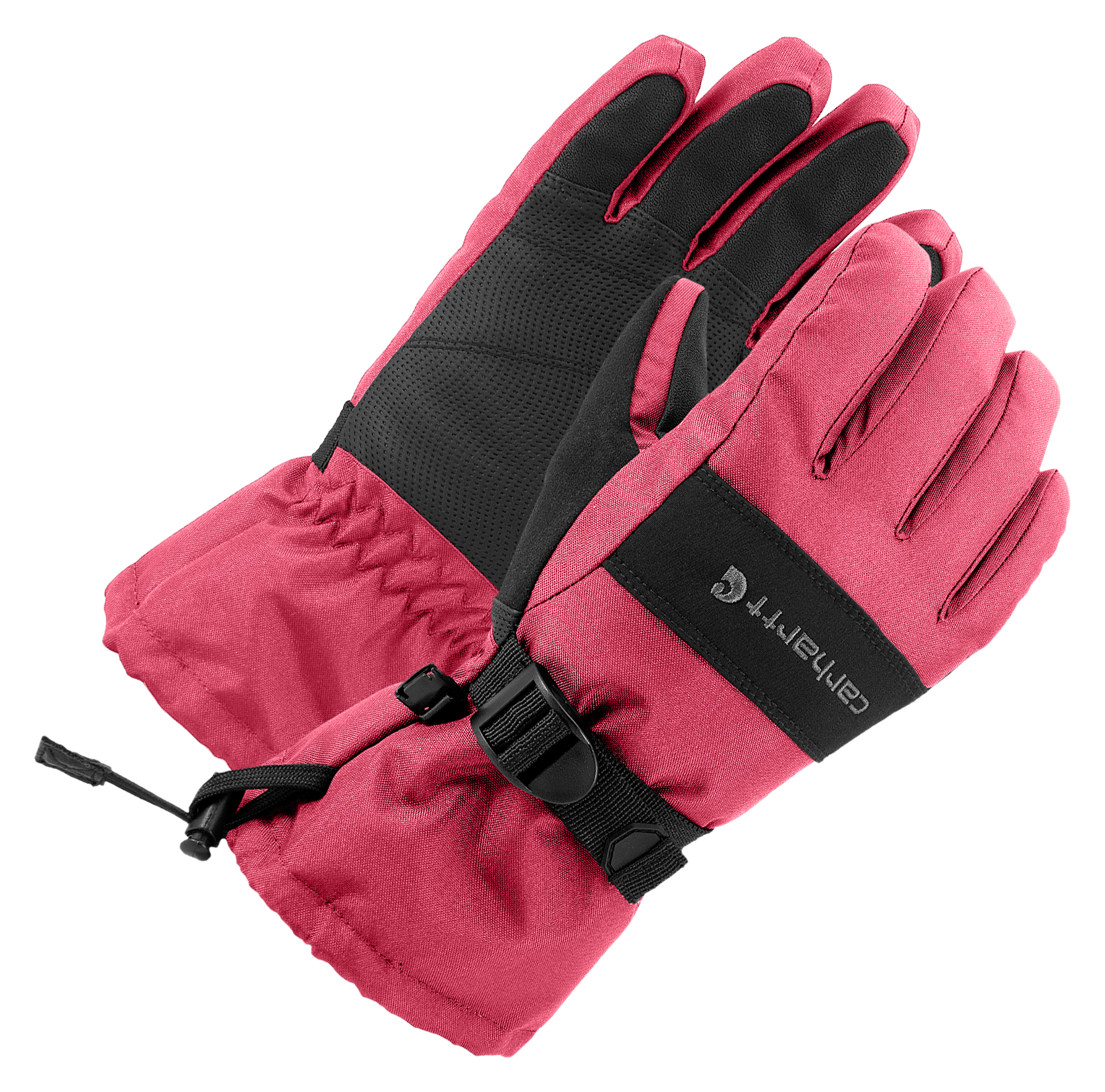 Image of Carhartt Waterproof Insulated Gloves for Kids - Pink Lemonade - S