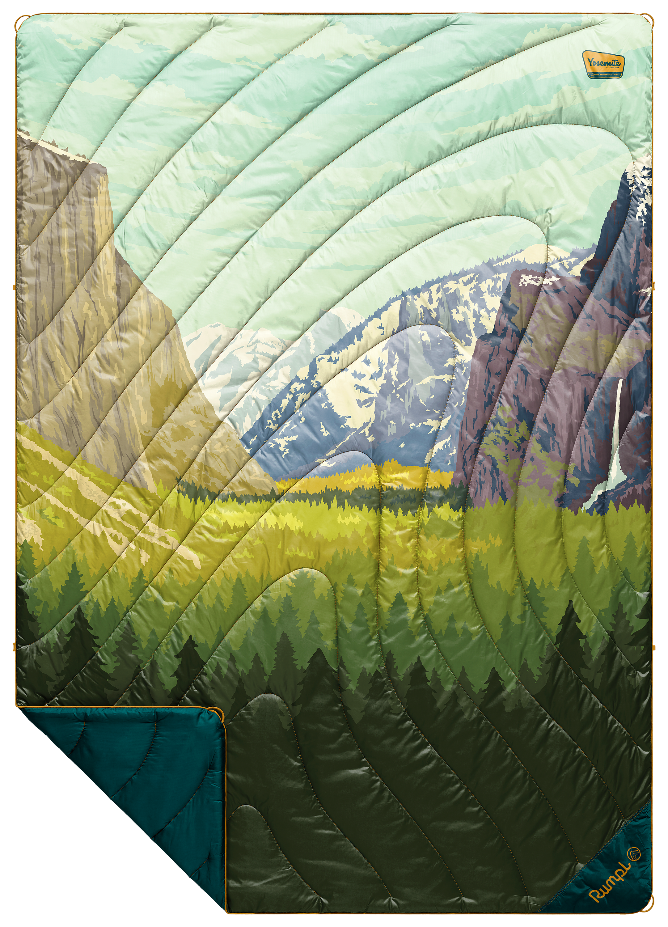 RUMPL Yosemite National Park Original Puffy Blanket