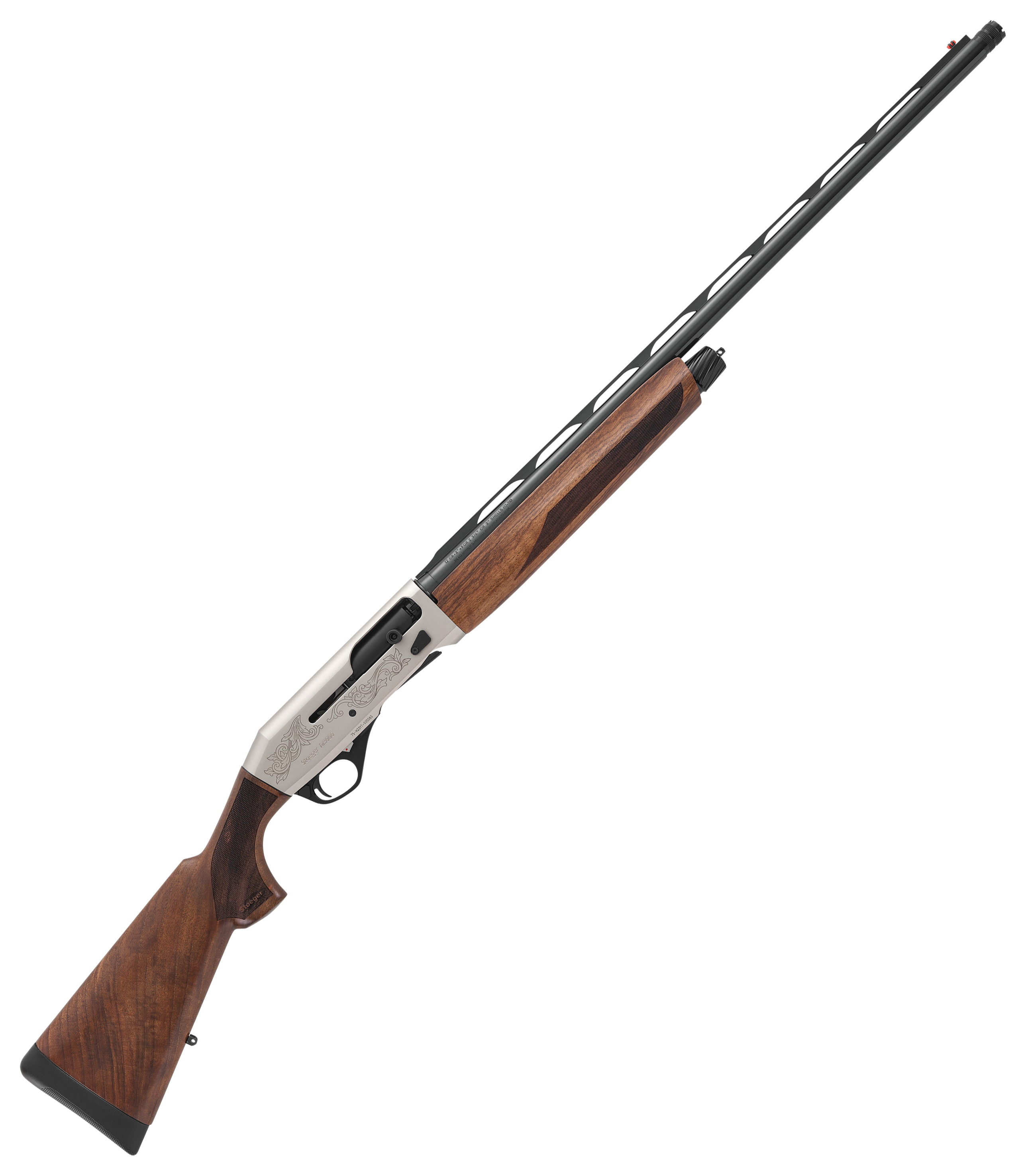 Stoeger M3000 Signature SemiAuto Shotgun with Engraved Nickel Receiver  12 Ga