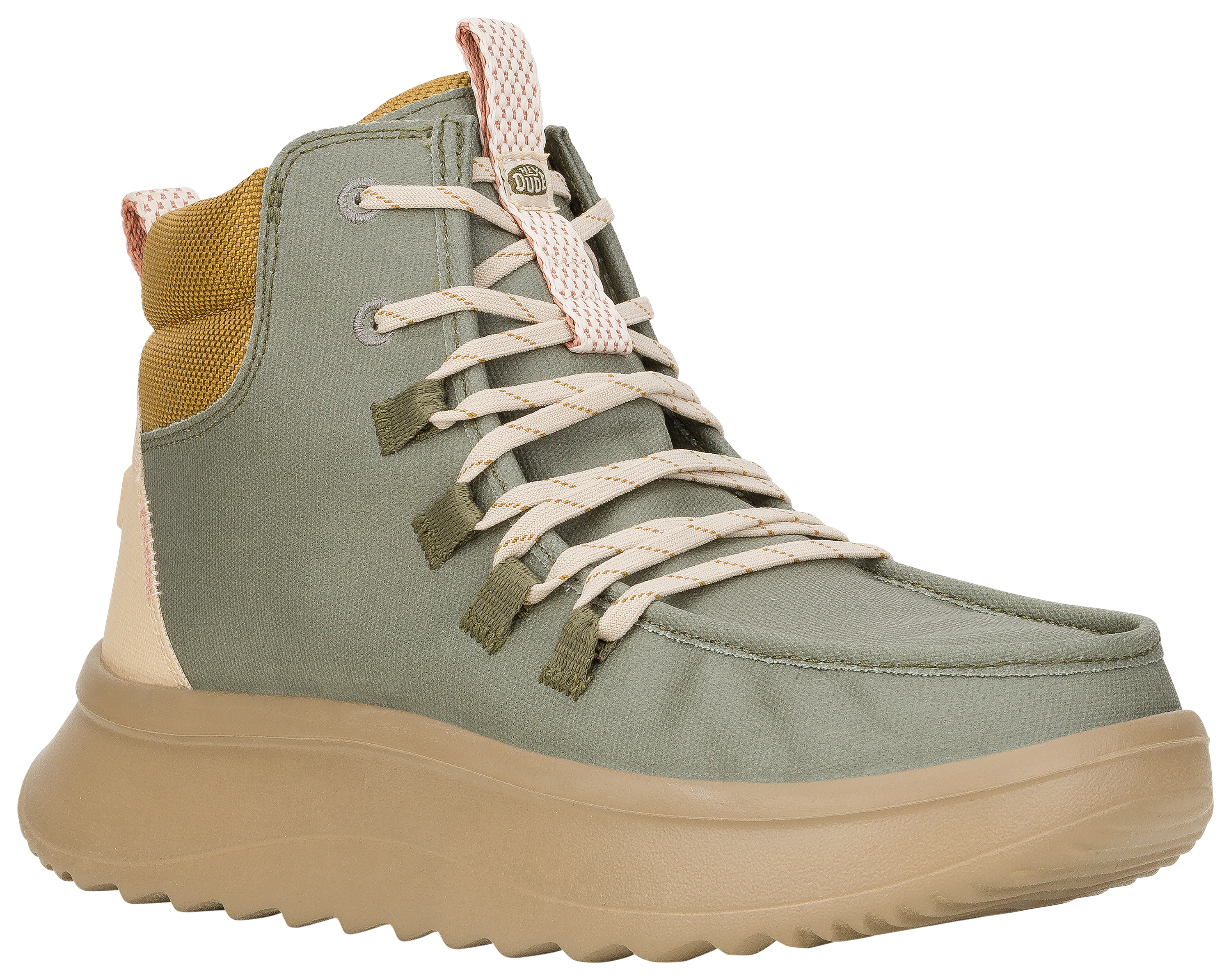 HEYDUDE Wendy Peak Apres Coated Twill Casual Shoes for Ladies